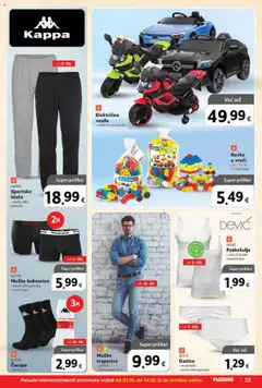 Katalog Plodine - Pregled kataloga iz trgovine Plodine, vrijedi od 01.10.2025 | Stranica: 33 | Proizvodi: Gaćice, Čarape, Bokserice, Traperice