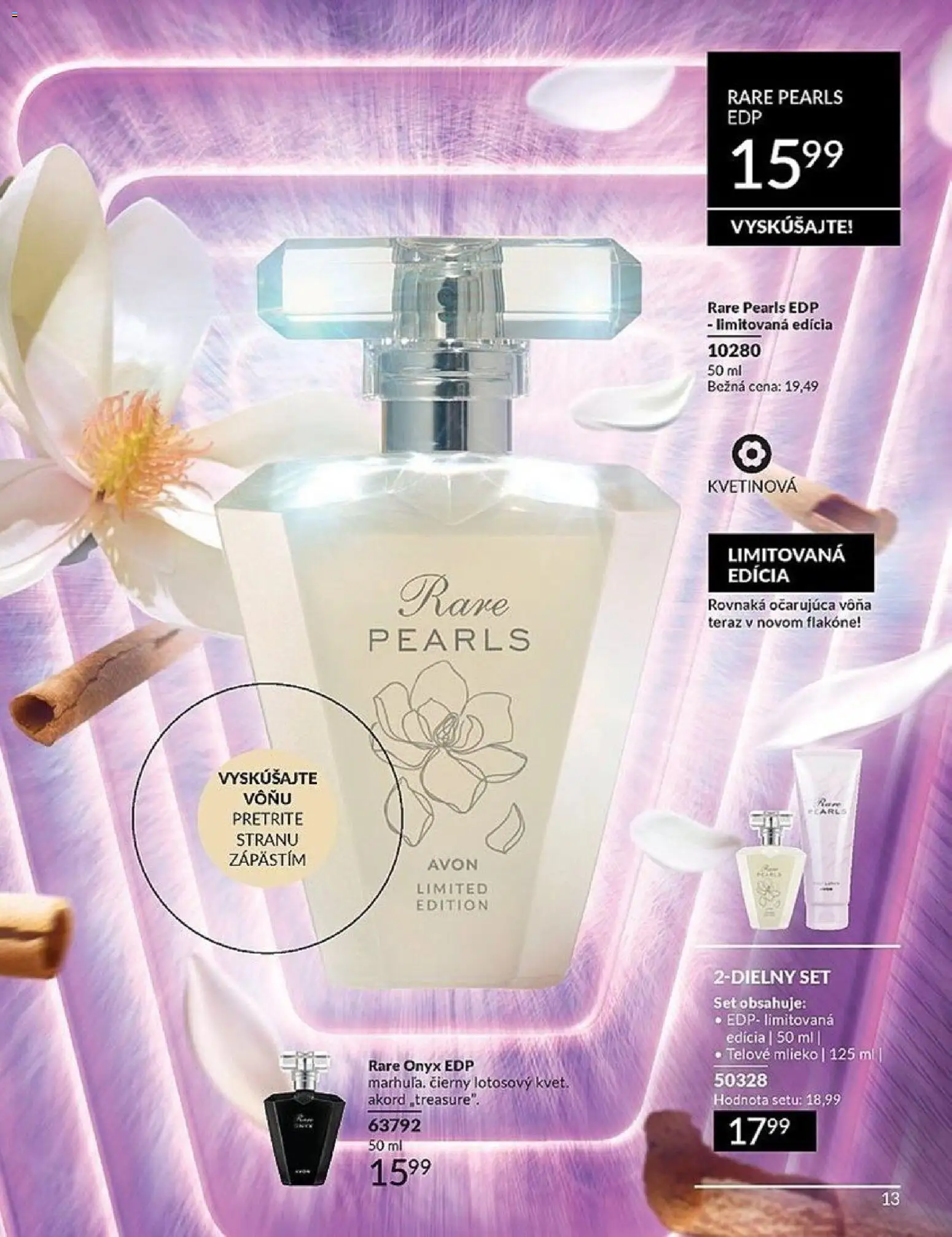 Nové Avon akcie – leták je platný od 01.03.2026 | Strana: 13 | Produkty: Mlieko, Telové mlieko