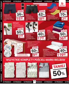 Pogląd oferty "Selgros cash&carry gazetka - Oferta przemysłowa" - ważna od 26.03.2026 | Strona: 36 | Produkty: Skarpety, Bokserki, Gatta, Kołdra
