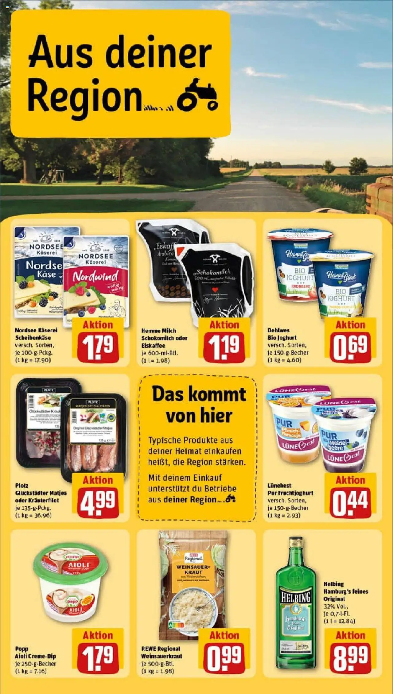 Rewe prospekt Jork	 – gültig ab 01.09.2025 | Seite: 26 | Produkte: Milch, Käse, Joghurt, Fruchtjoghurt