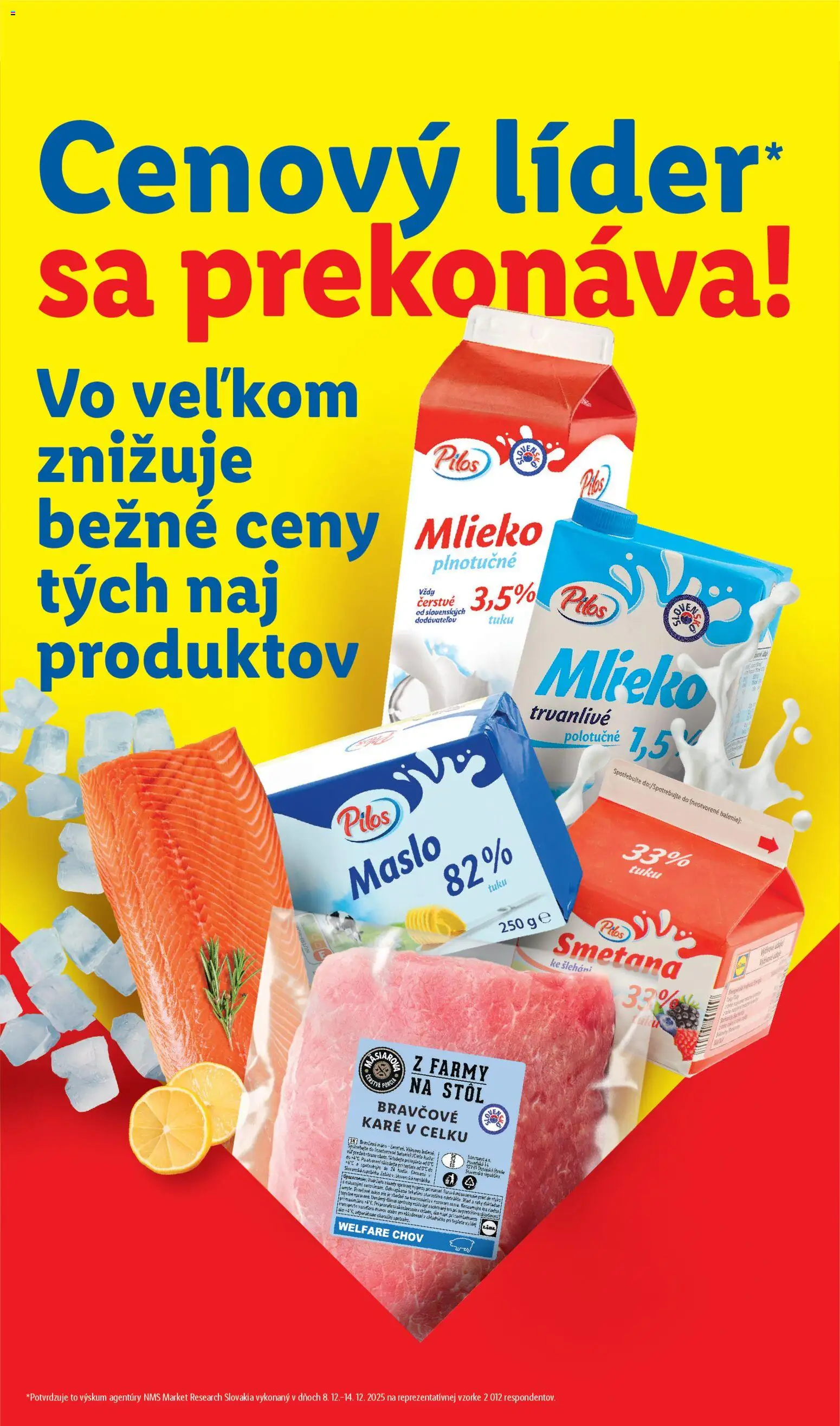 Nové Lidl akcie – leták je platný od 09.03.2026 | Strana: 4 | Produkty: Stôl, Mlieko, Bravčové karé