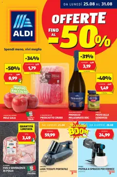 Anteprima del volantino Volantino Aldi	 valido a partire dal 25.08.2025