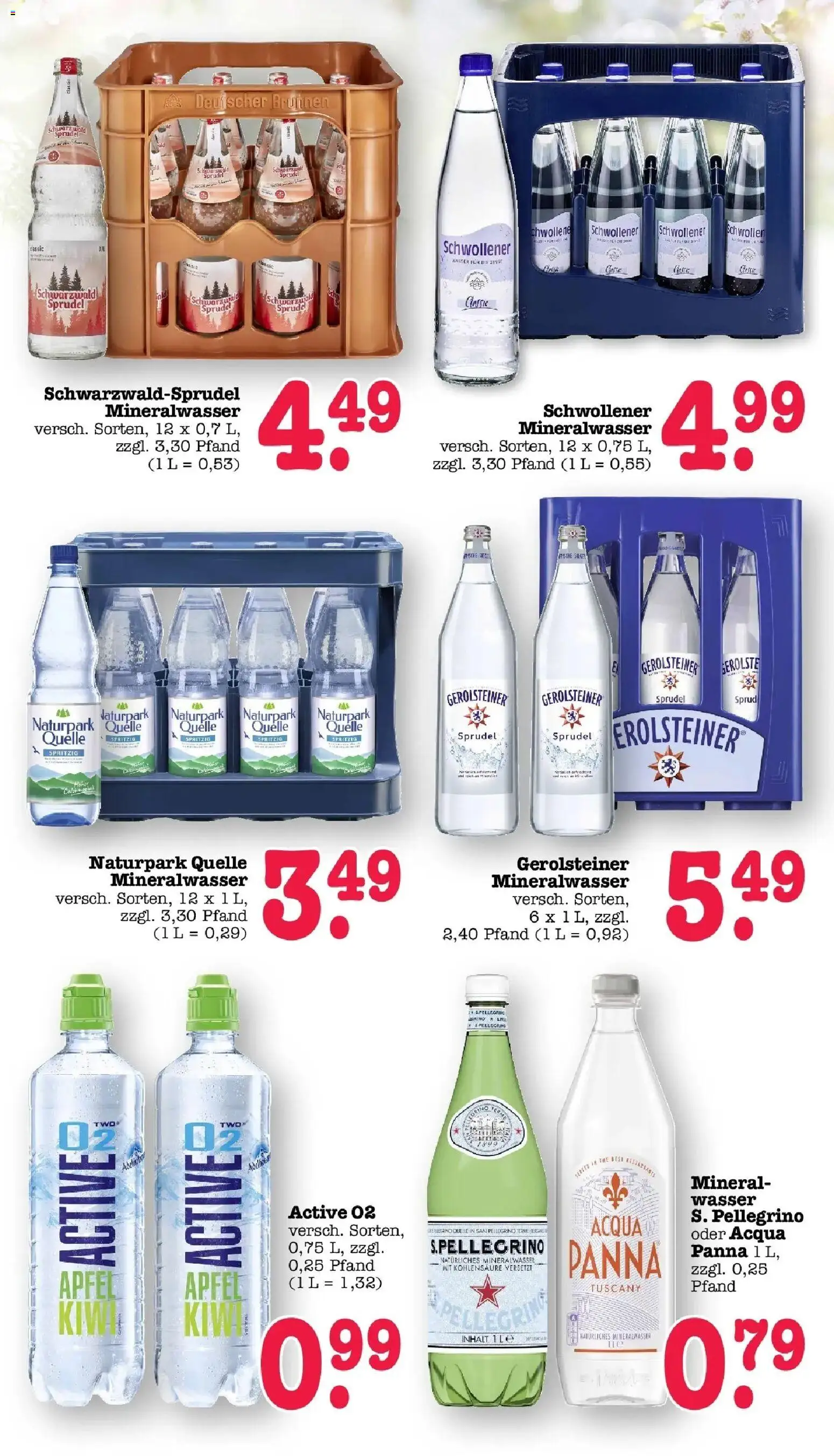 Angebote – gültig ab 23.03.2026 | Seite: 40 | Produkte: Äpfel, Mineralwasser, Wasser, Gerolsteiner