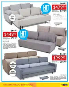 Pogląd oferty "Abra meble Gazetka" - ważna od 14.10.2025 | Strona: 5 | Produkty: Sofa