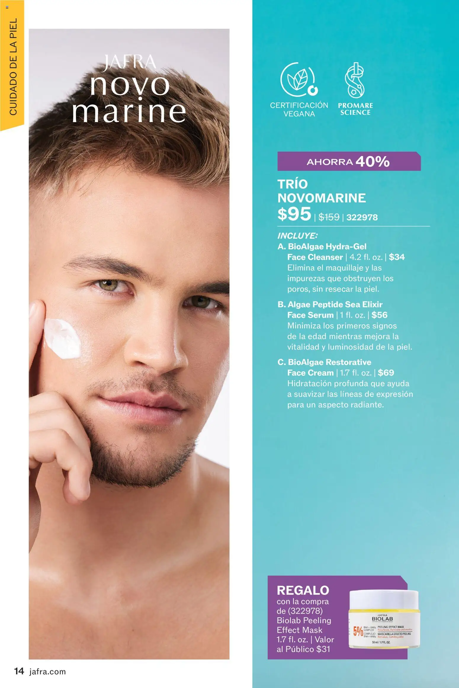 JAFRA folleto │ válido desde el 01.01.2026 | Página: 14 | Productos: Maquillaje, Peeling, Sérum