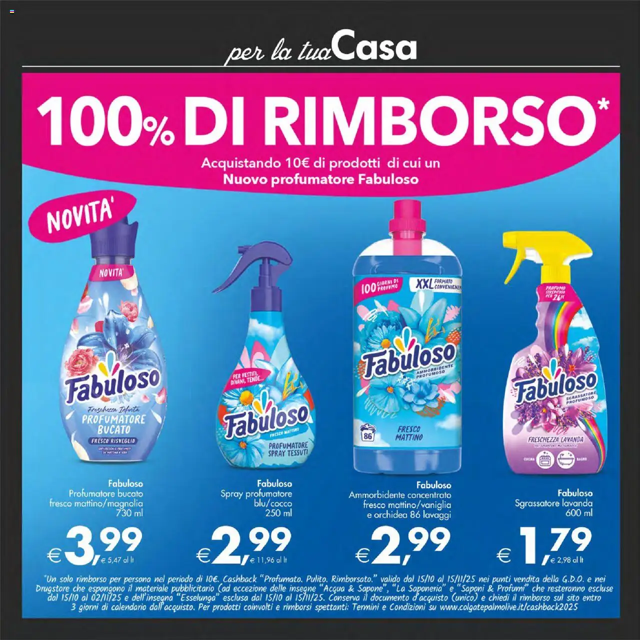 Volantino Decò del 14.10.2025 | Pagina: 35 | Prodotti: Ammorbidente, Sgrassatore, Acqua, Orchidea