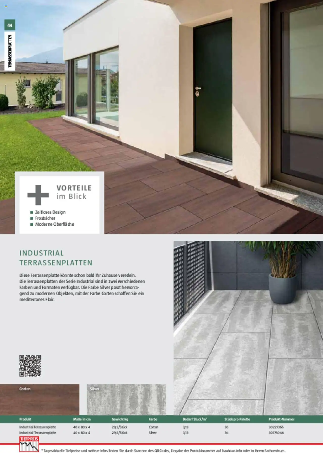 Bauhaus Gartenbaumaterialien 2025 gültig ab 11.03.2025 | Seite: 44 | Produkte: Gewicht, Reis