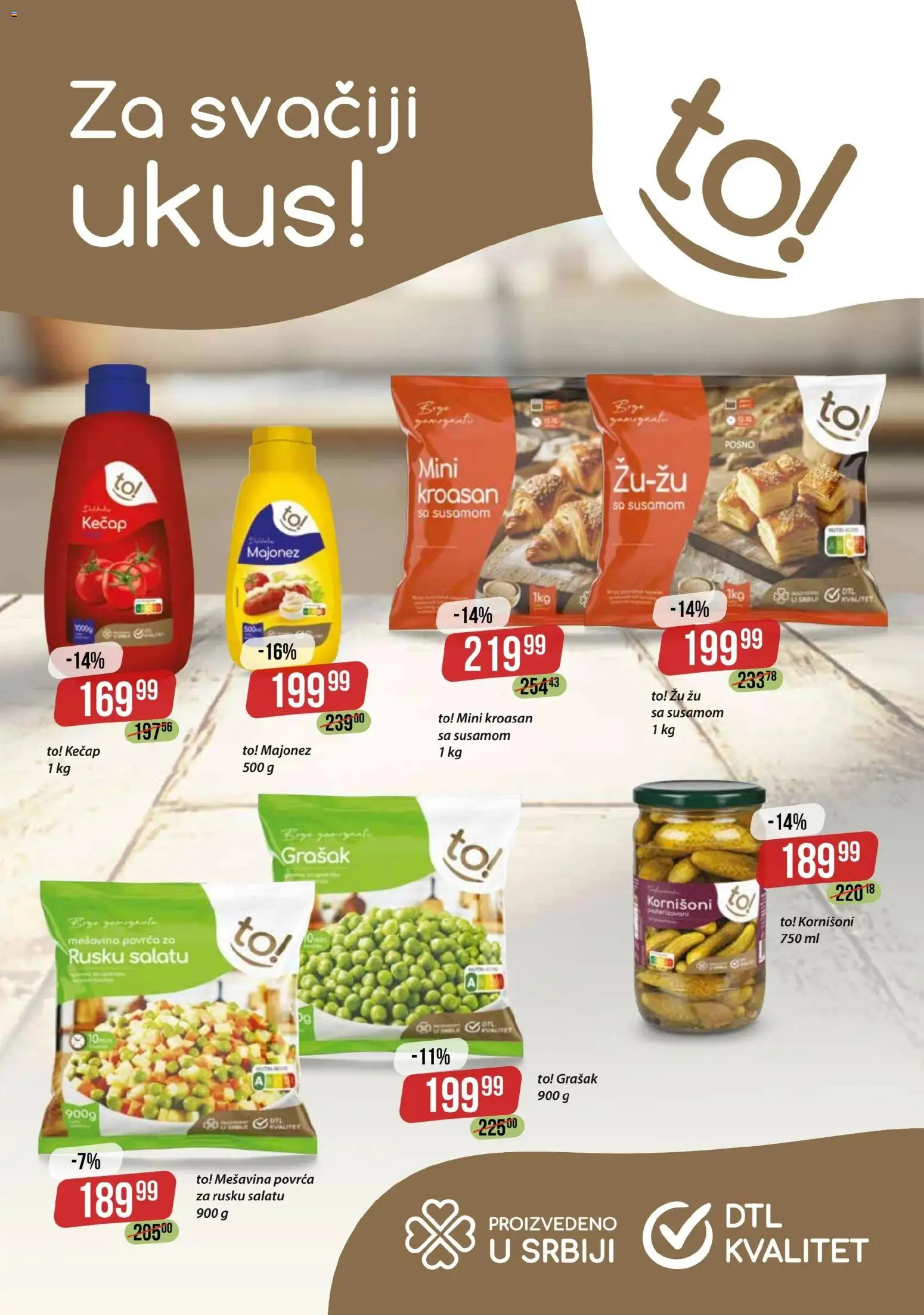Metalac Proleter katalog - važi od 22.10.2025 | Strana: 2 | Proizvode: Kečap, Grašak, So, Kroasan