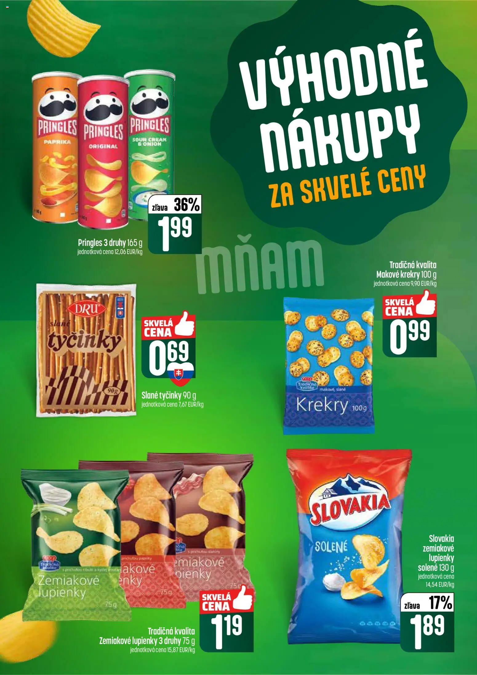 Nové COOP Jednota akcie – leták je platný od 26.02.2026 | Strana: 46 | Produkty: Paprika, Pringles