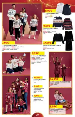 Pré-visualização Auchan - Presentes válido de 01.11.2025 | Página: 29 | Produtos: Vestido, Calças, Calções, Camisola