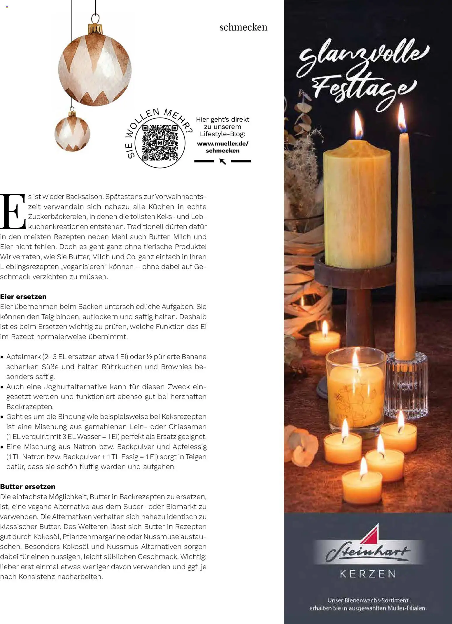 Müller Magazine Lifestyle 6/25 gültig ab 17.11.2025 | Seite: 67 | Produkte: Wasser, Milch, Butter, Eier