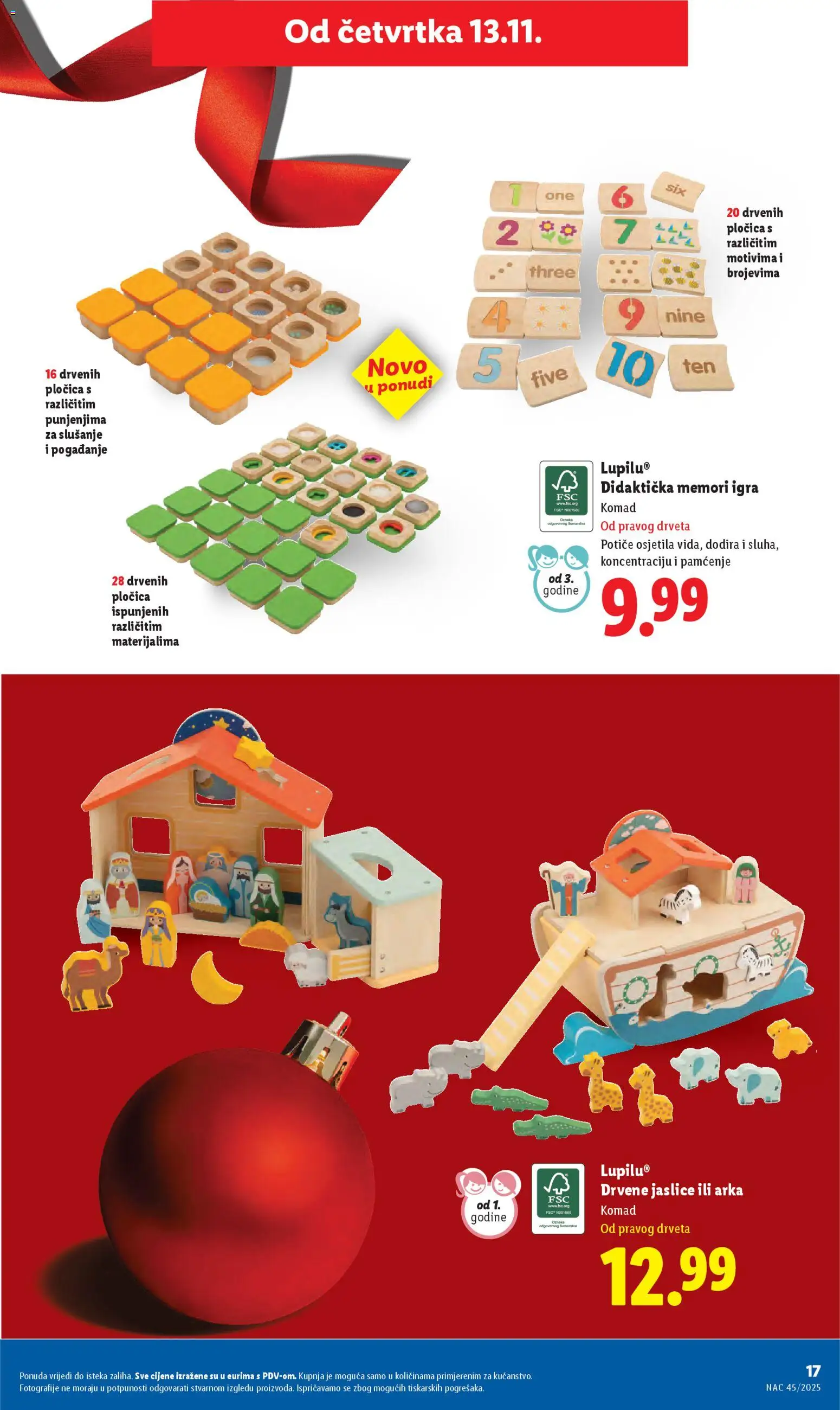 Lidl katalog | vrijedi od 06.11.2025 | Stranica: 16 | Proizvodi: Igra