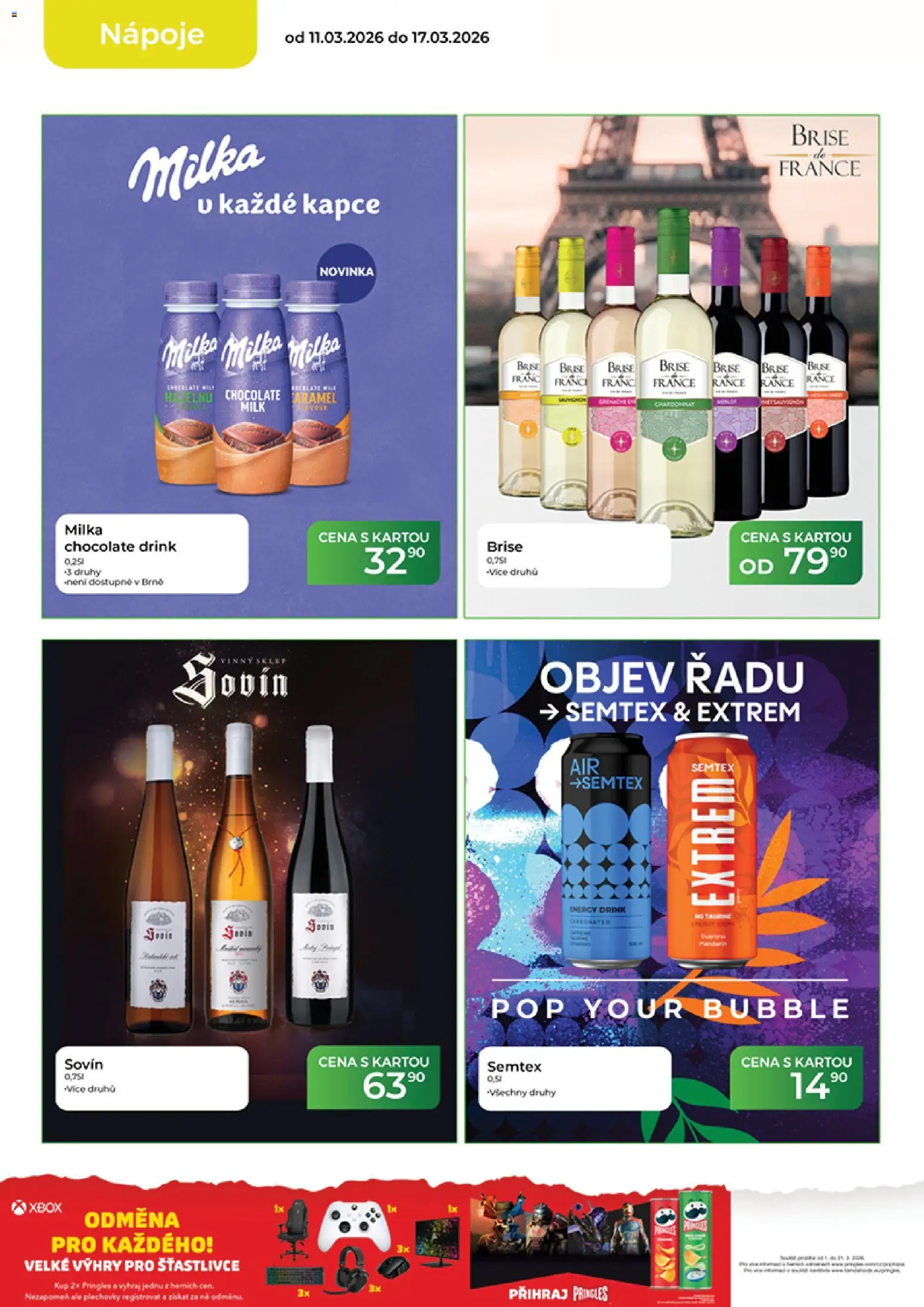 Tamda Foods leták od 11.03.2026 | Strana: 12 | Produkty: Milka, Pringles, Semtex, Energy drink