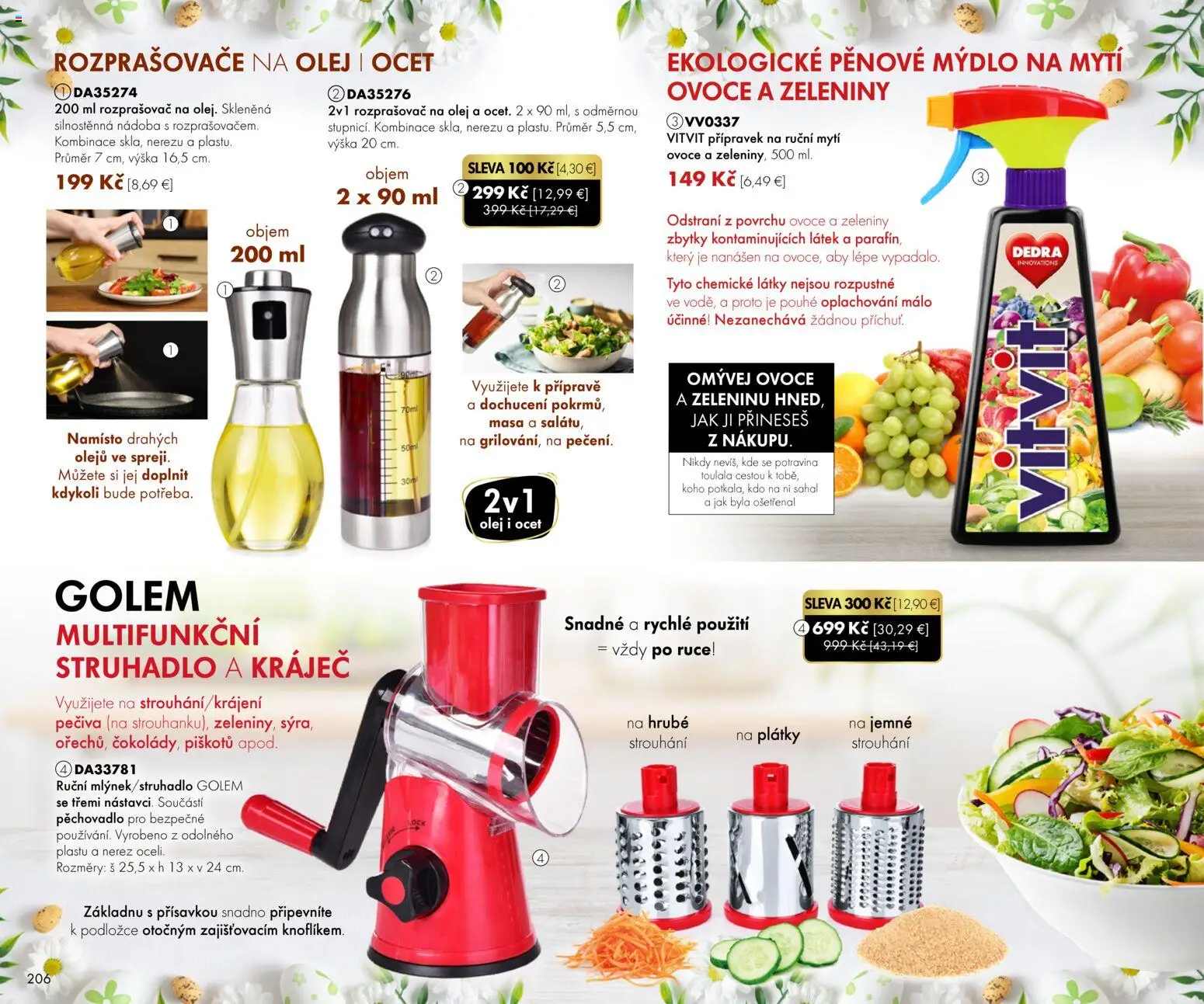 Nové Dedra akcie – leták je platný od 01.02.2026 | Strana: 106 | Produkty: Strúhadlo, Olej, Mydlo
