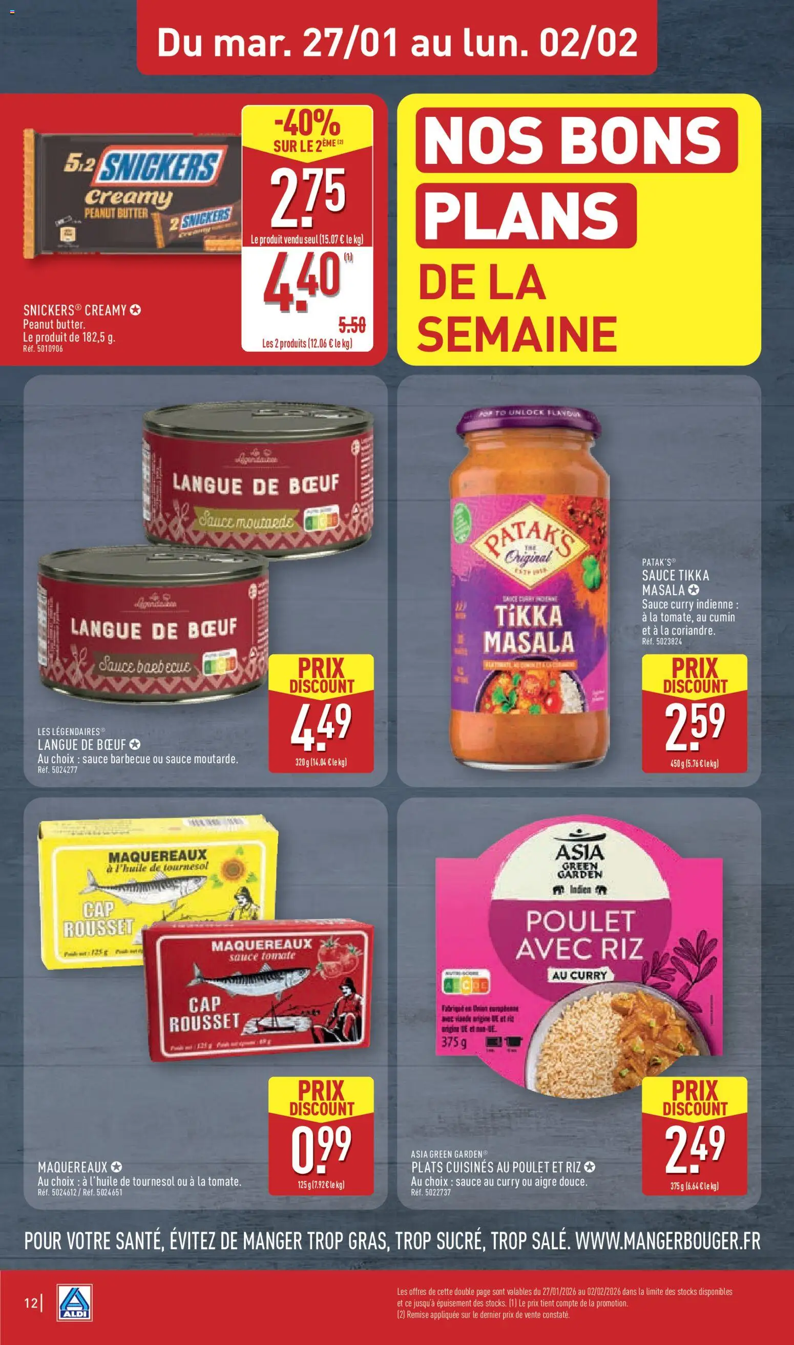 {H1} | Page: 14 | Produits: Cumin, Curry, Langue de bœuf, Riz