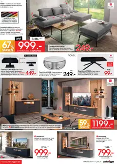 Zurbrüggen Italienische Wochen ab 11.04.2026 gültig | Seite: 7 | Produkte: Wohnwand, Lowboard, Kissen, Sofa