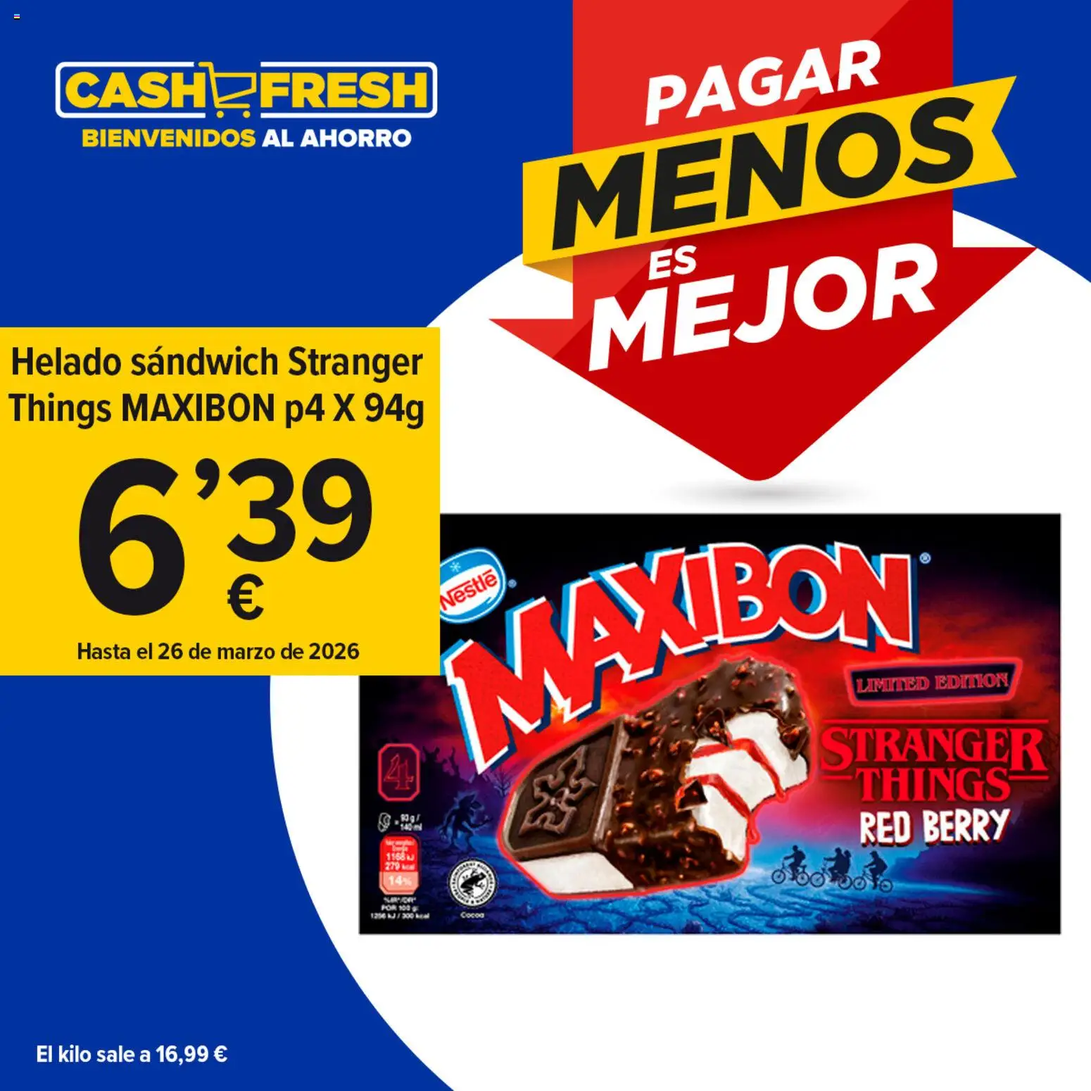 Cash Fresh folleto │ válido desde el 06.03.2026 | Página: 5 | Productos: Helado