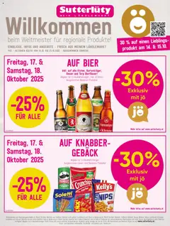 Sutterlüty Flugblatt ab 16.10.2025 gültig