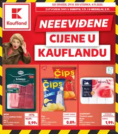 Neevidene cijene u Kauflandu Kaufland - Pregled kataloga iz trgovine Kaufland, vrijedi od 29.10.2025