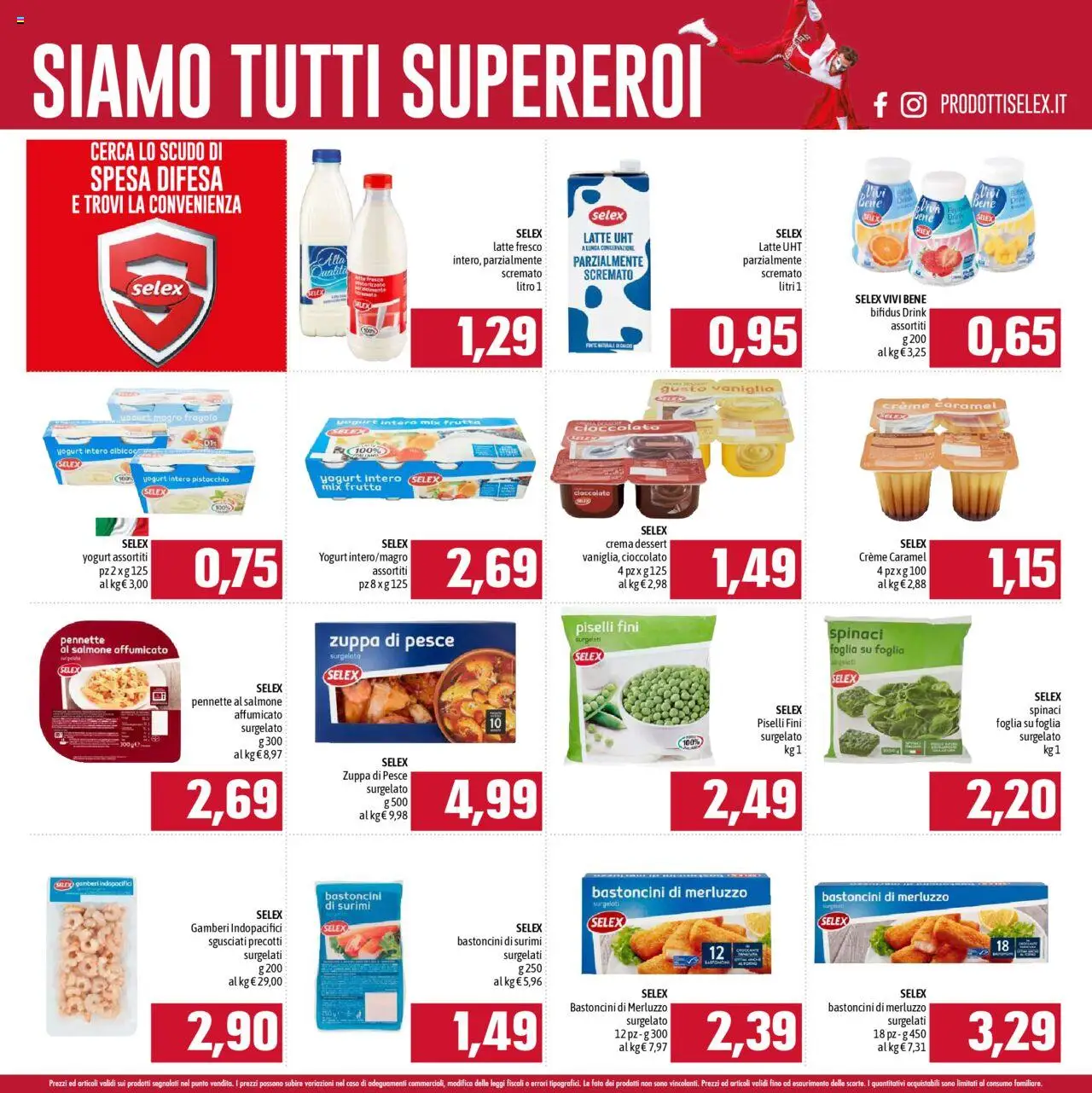 Volantino Emisfero del 01.09.2025 | Pagina: 3 | Prodotti: Salmone affumicato, Crema, Pesce, Surimi
