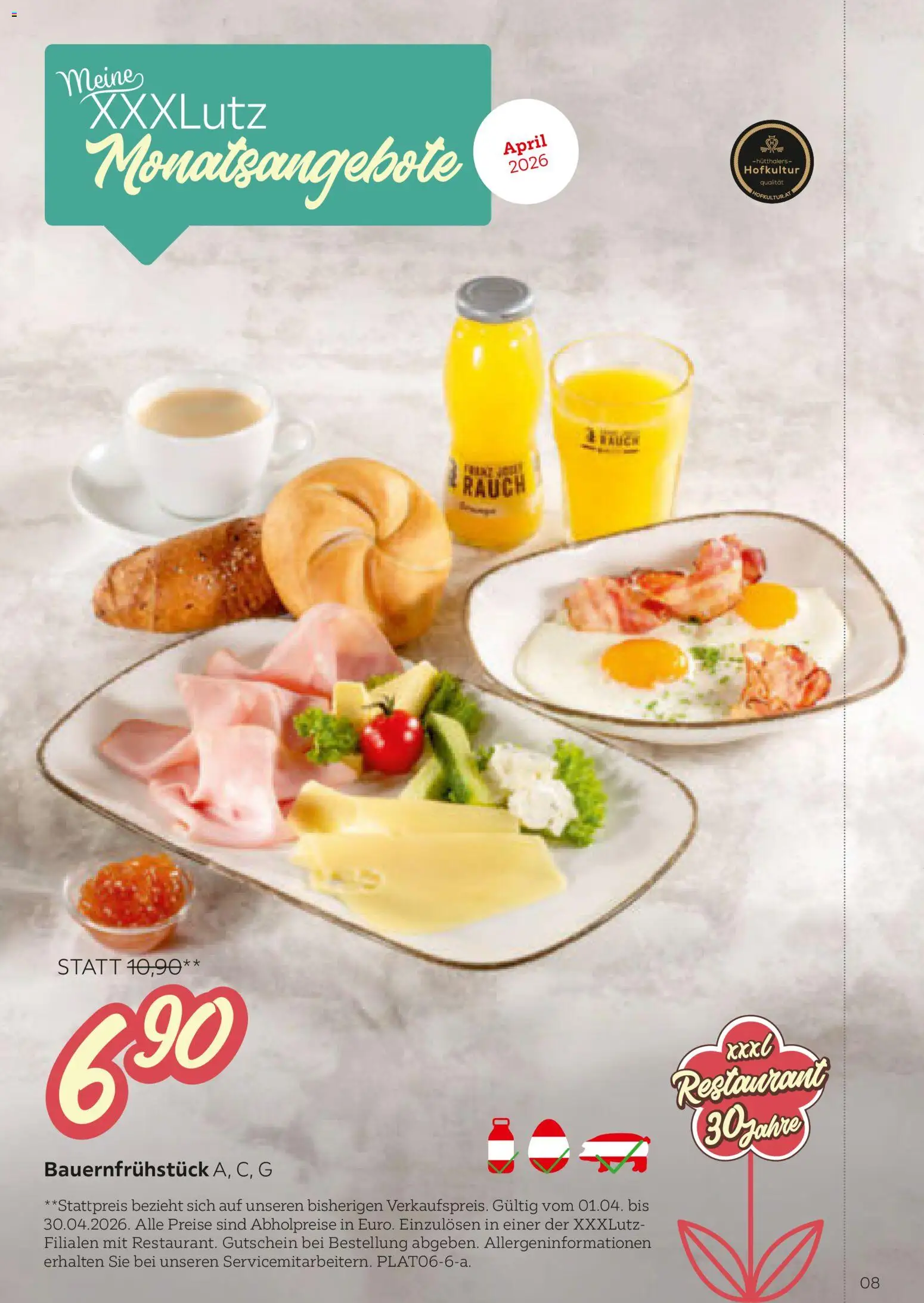 XXXLutz Jubiläums Restopass gültig ab 28.01.2026 | Seite: 8