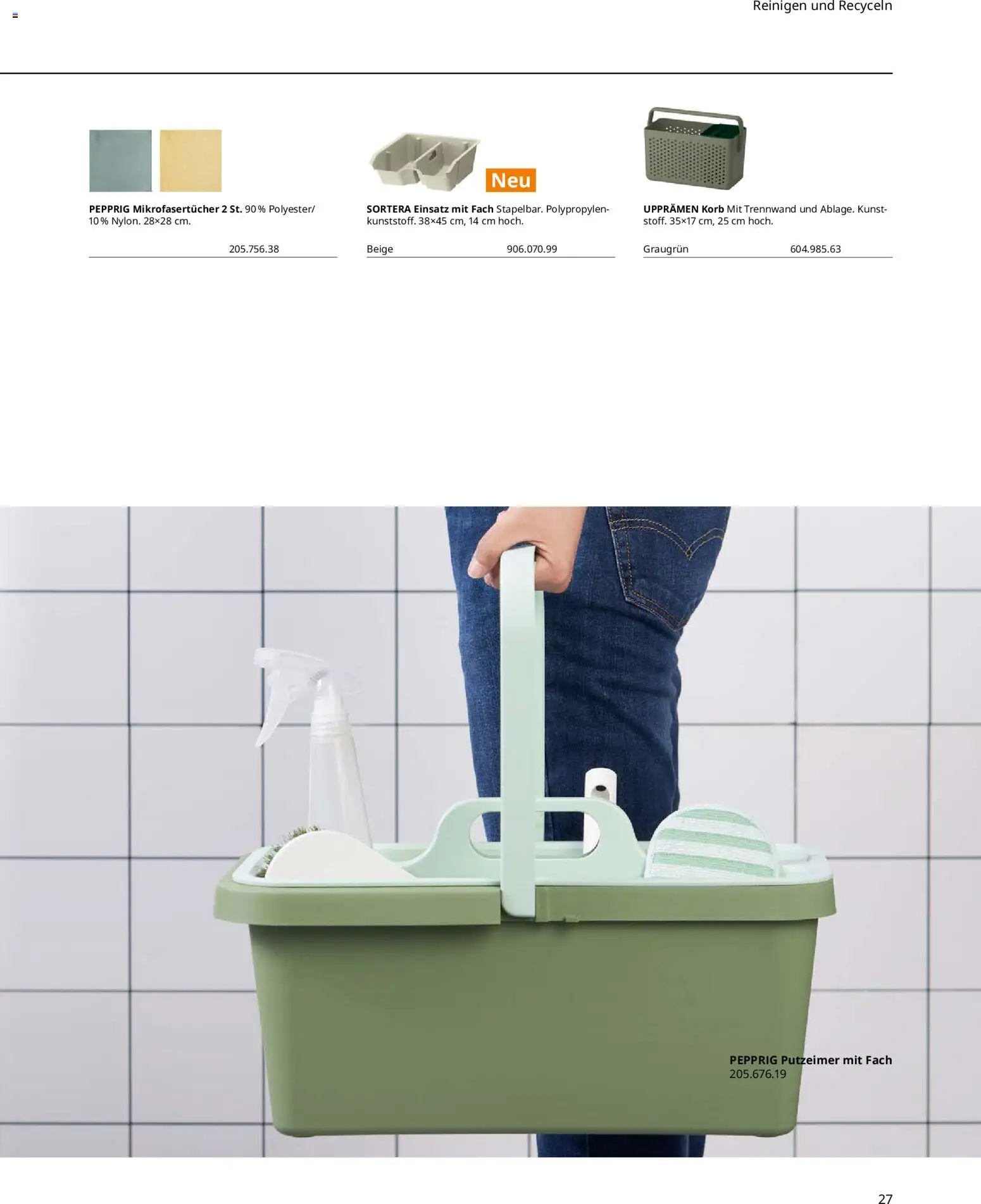 Ikea Hauswirtschaftsraum – gültig ab 01.04.2025 | Seite: 27 | Produkte: Korb