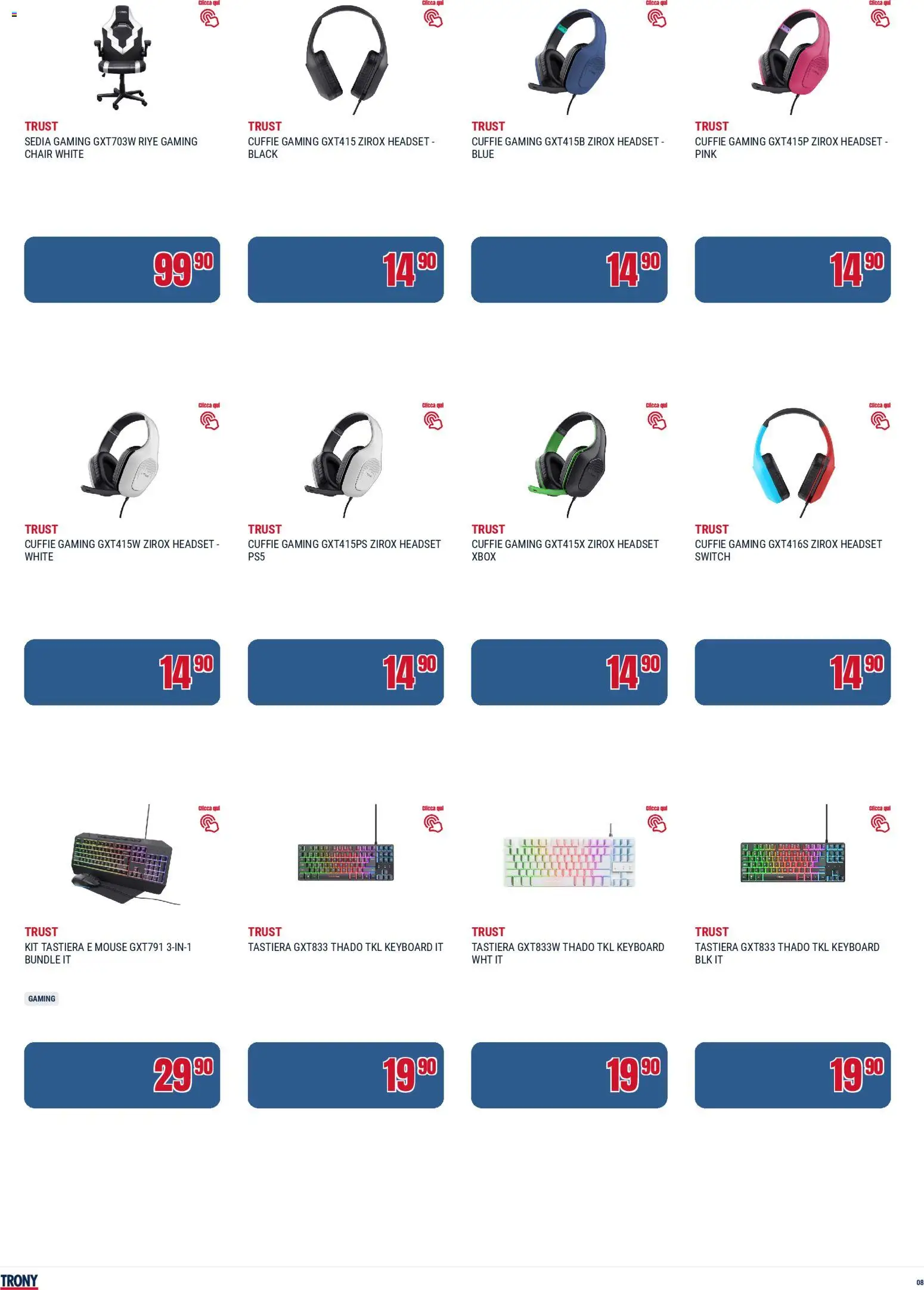 Volantino Trony del 30.10.2025 | Pagina: 8