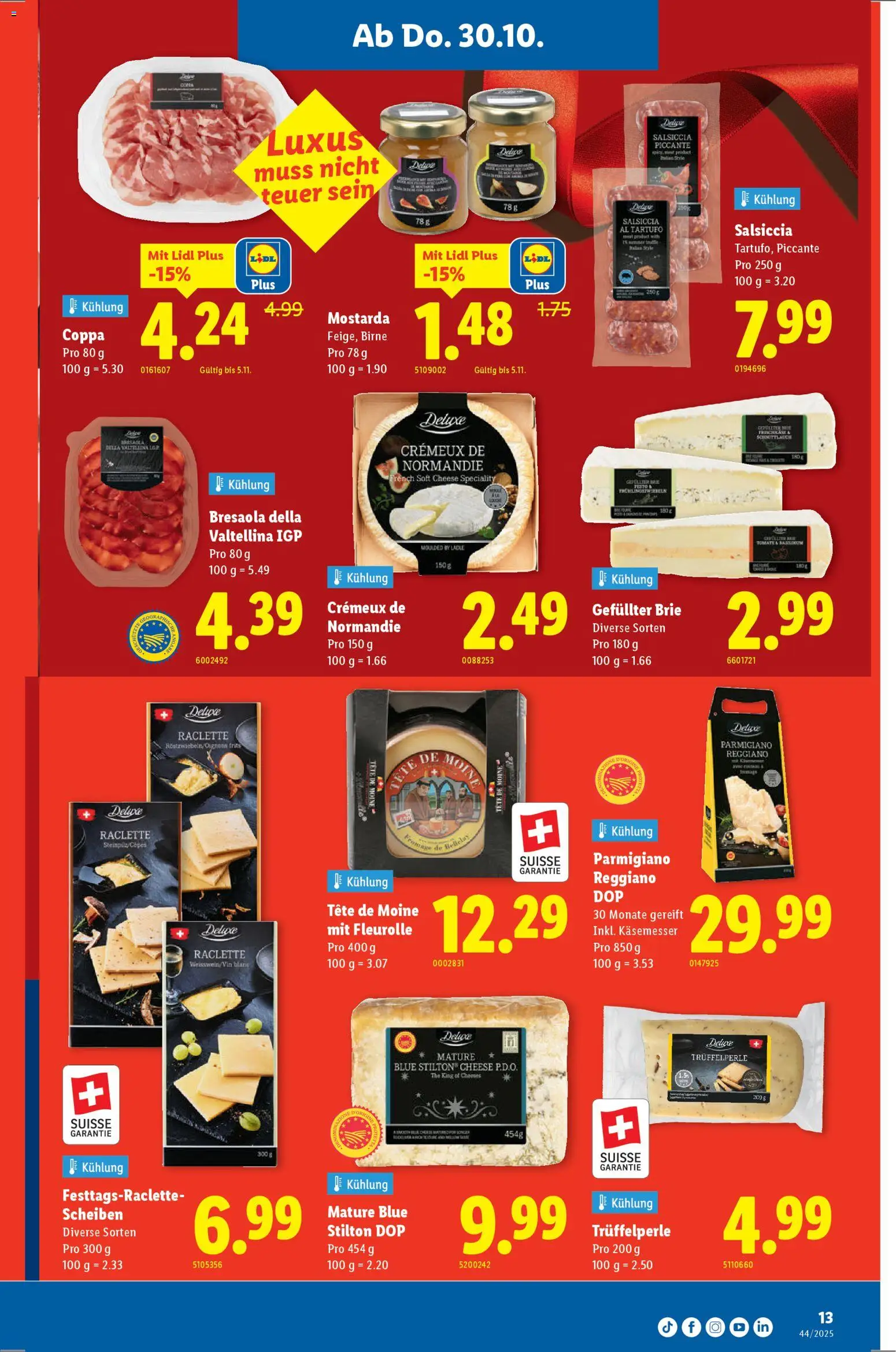 Lidl Aktionen – gültig ab 30.10.2025 | Seite: 13