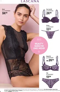 Galeria Karstadt Kaufhof Prospekt 	 ab 29.10.2025 gültig | Seite: 6 | Produkte: String, BH, Slip