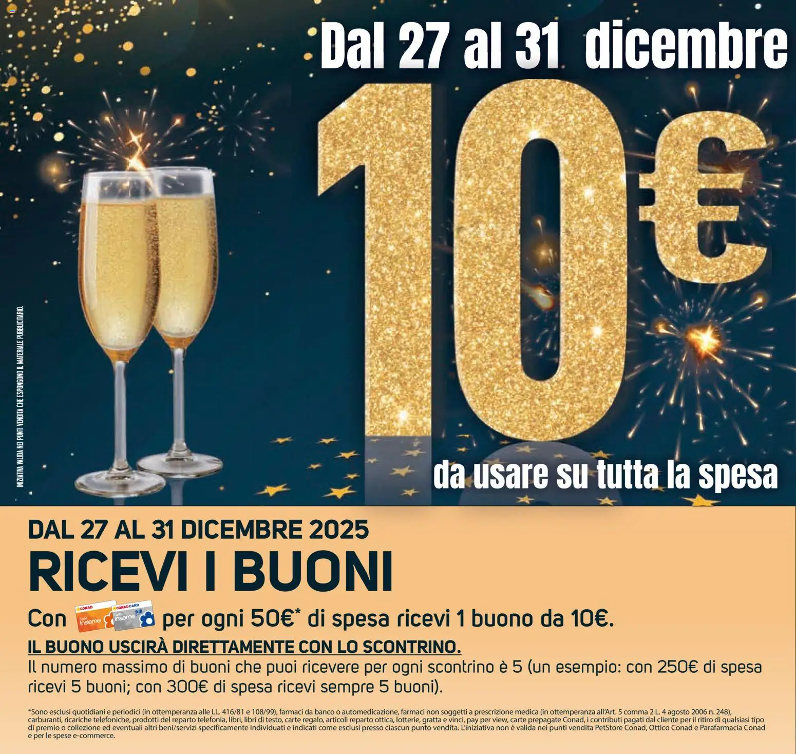 Volantino Conad del 27.12.2025 | Pagina: 2 | Prodotti: The