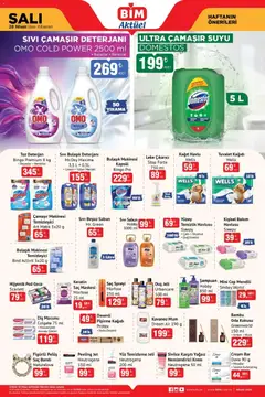 28.04.2026 tarihinden itibaren geçerli olan BİM kataloğu önizlemesi | Sayfa: 3 | Ürünler: Tuvalet, Saç spreyi, Tuvalet kağıdı, Çamaşır makinesi