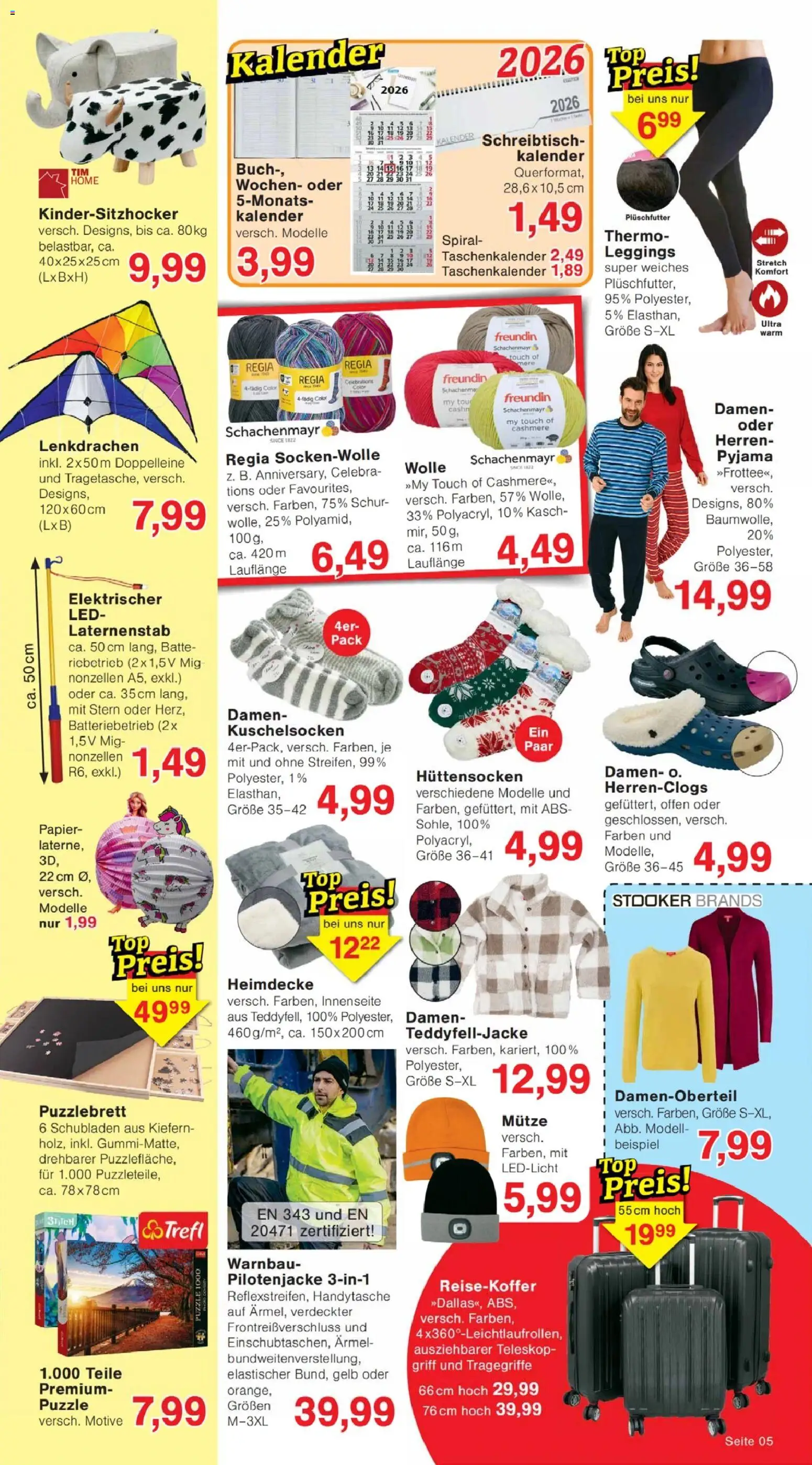 Jawoll Prospekt – gültig ab 27.10.2025 | Seite: 9 | Produkte: Celebrations, Pyjama, Leggings