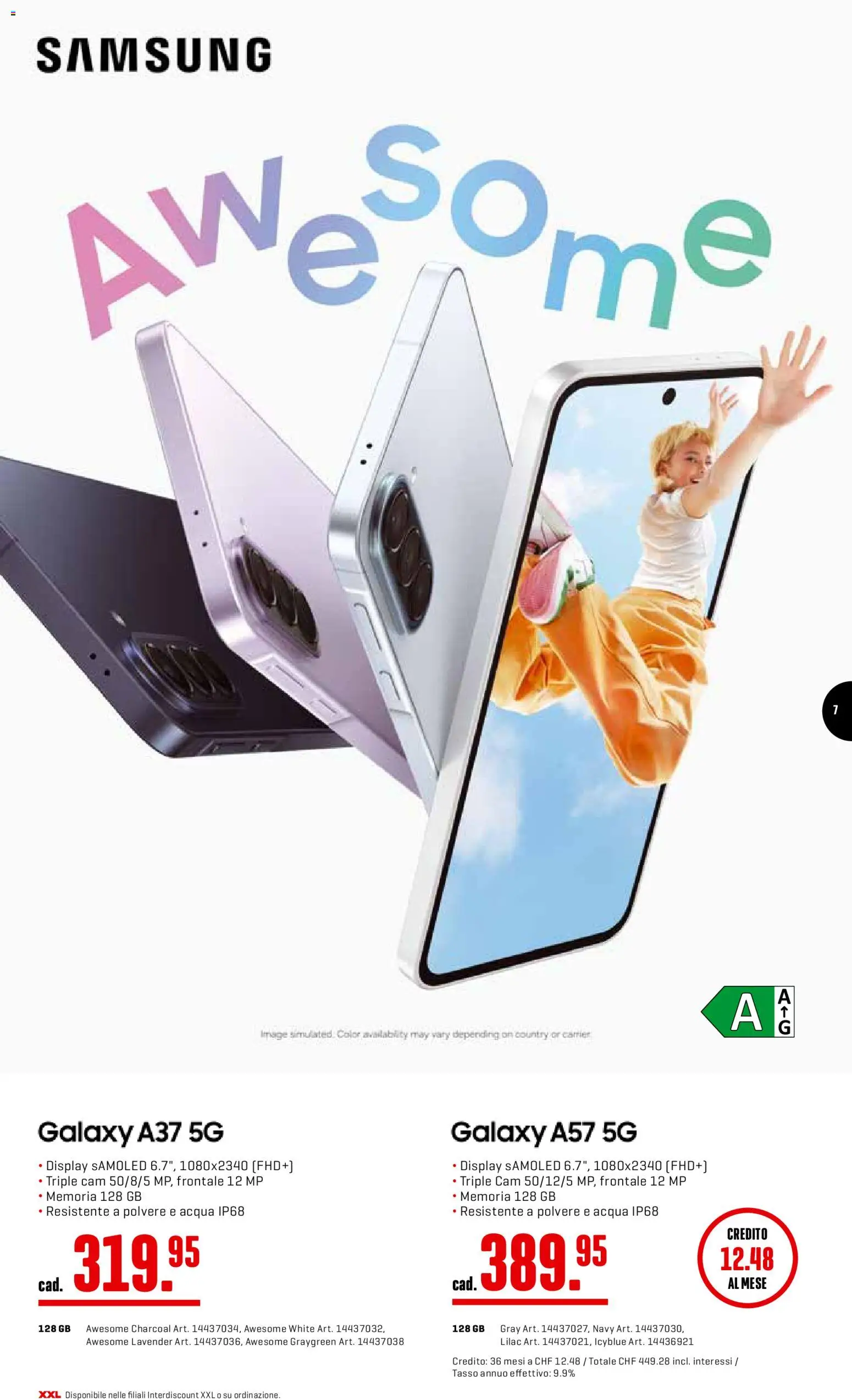 Interdiscount aktionen IT – gültig ab 06.04.2026 | Seite: 7 | Produkte: Samsung