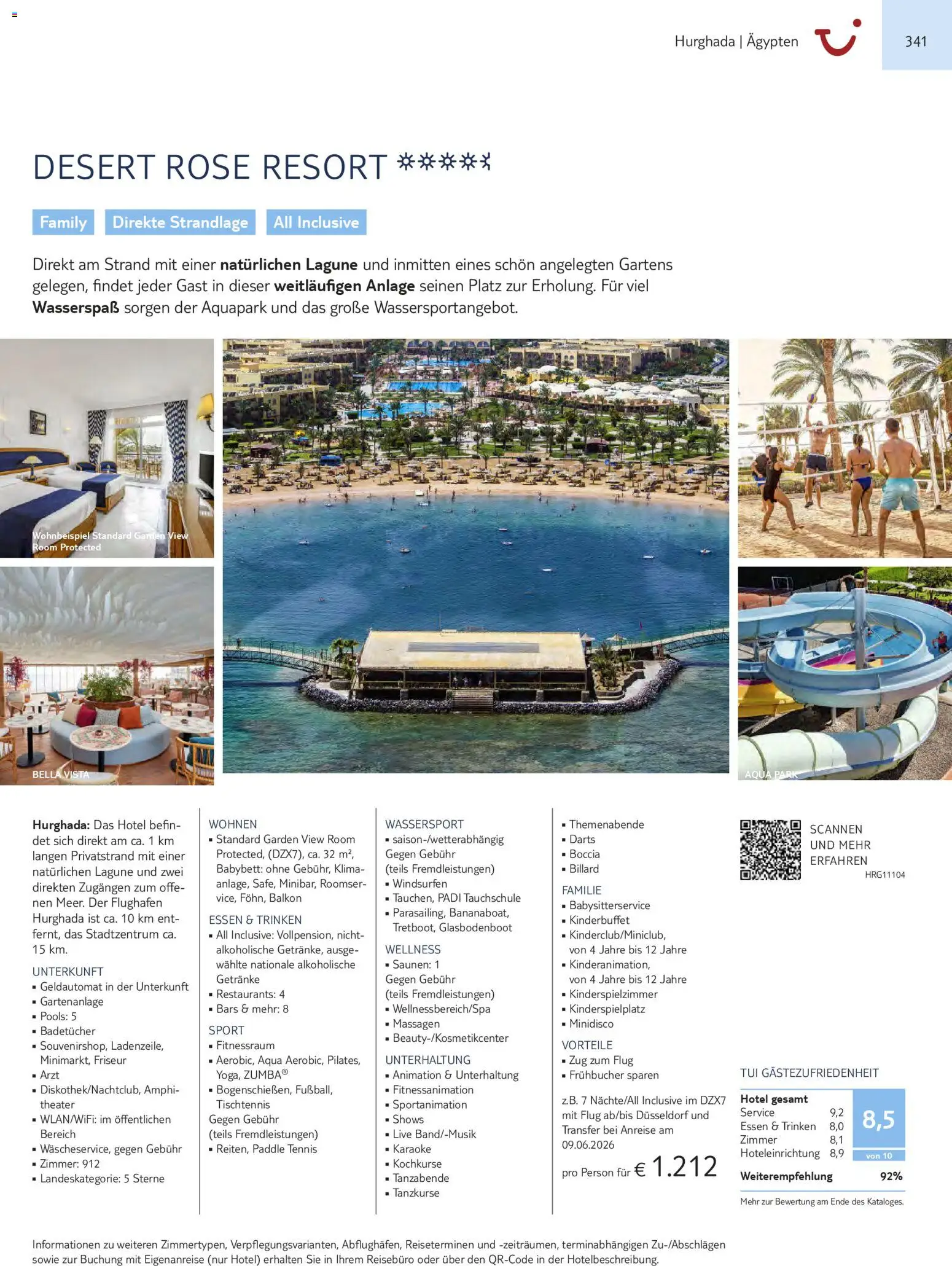 Aida  Südeuropa & Nordafrika 2026/27 – gültig ab 01.01.2026 | Seite: 341 | Produkte: Babybett