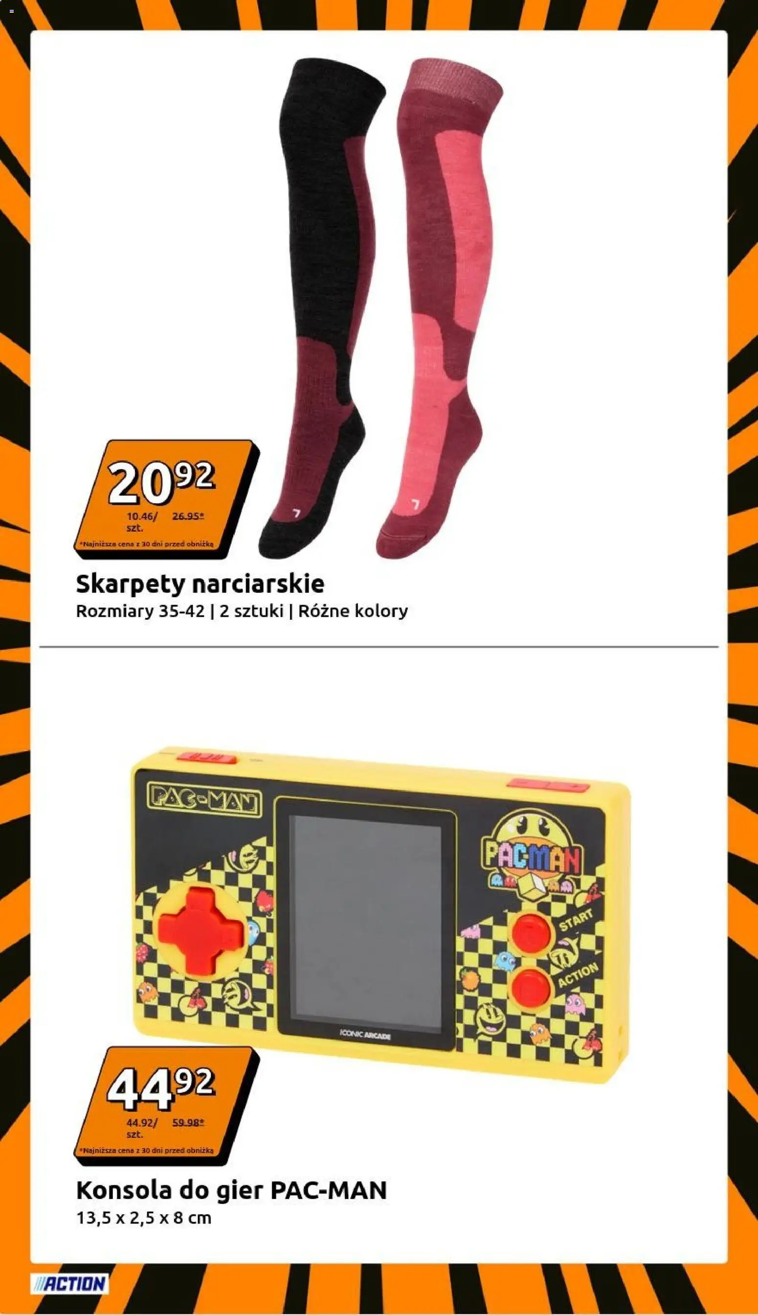 Action Gazetka od 26.11.2025 | Strona: 14 | Produkty: Skarpety, Konsola do gier, Konsola
