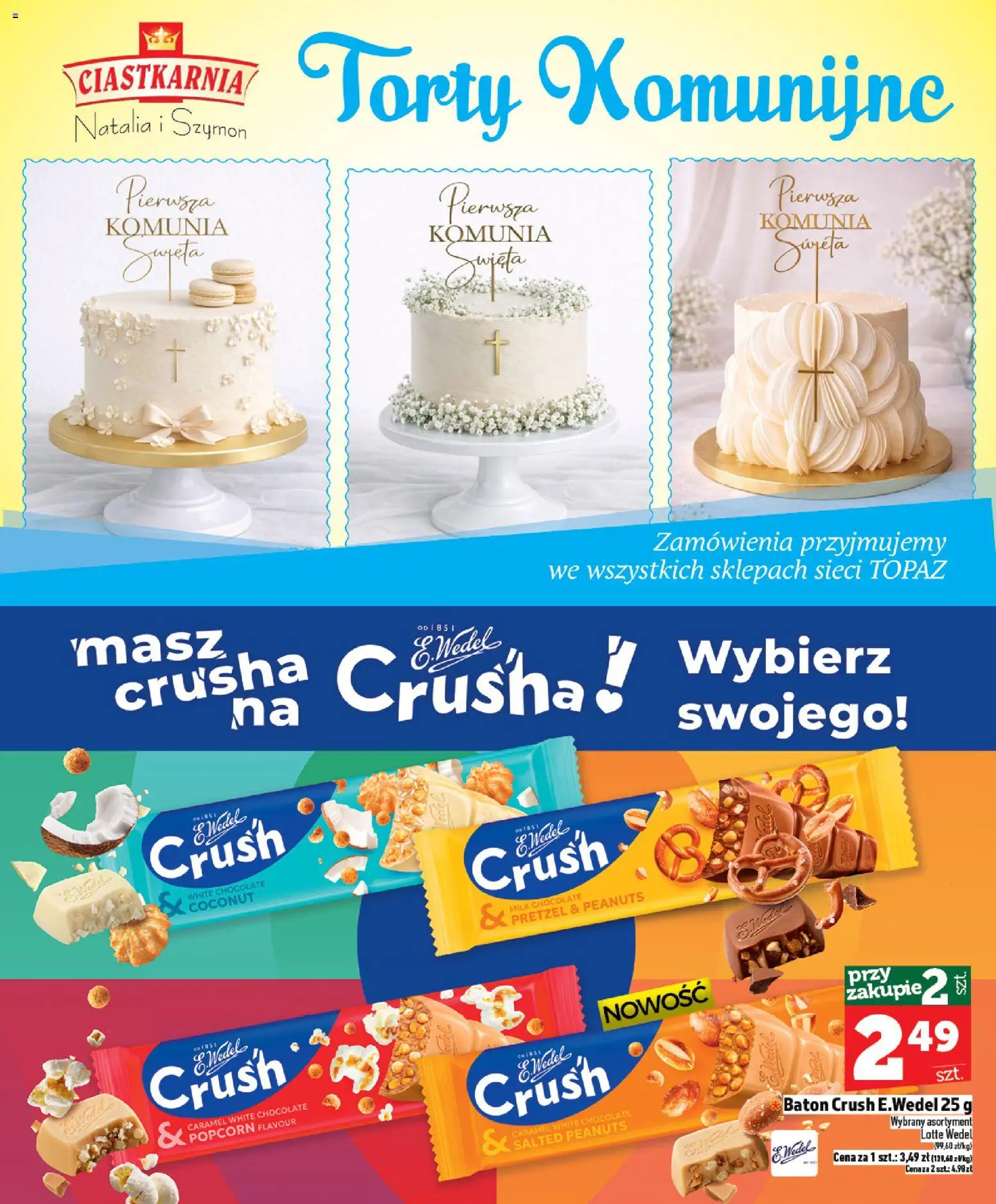 Topaz gazetka od 09.04.2026 | Strona: 17 | Produkty: Baton, Popcorn