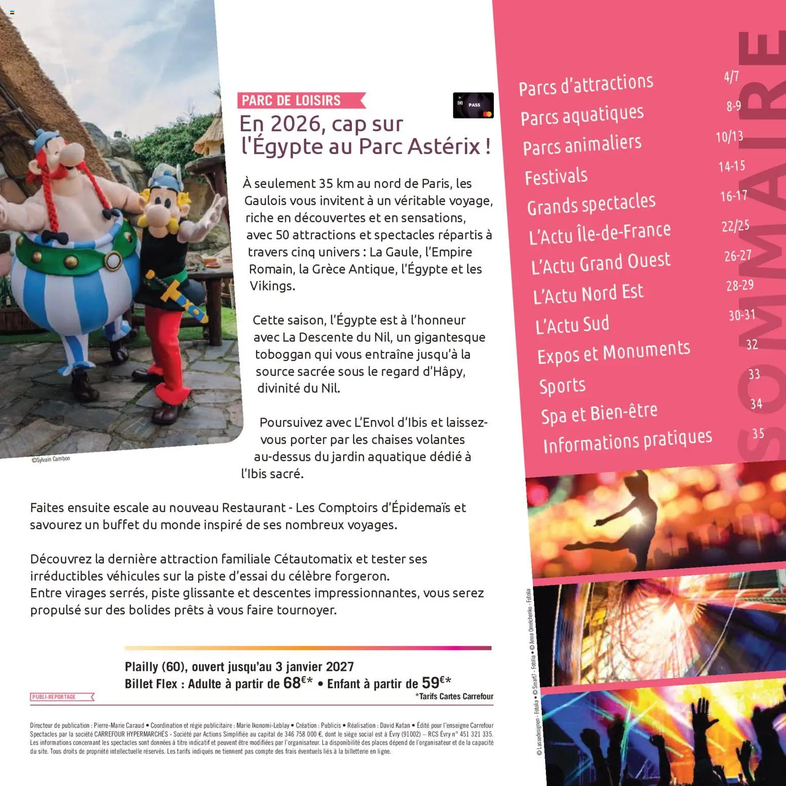 {H1} | Page: 3 | Produits: Toboggan, Buffet