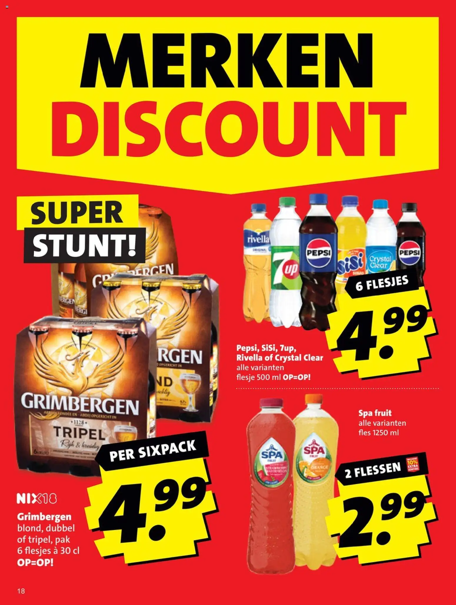 {H1} | Pagina: 18 | Producten: Fles, Pepsi, Fruit