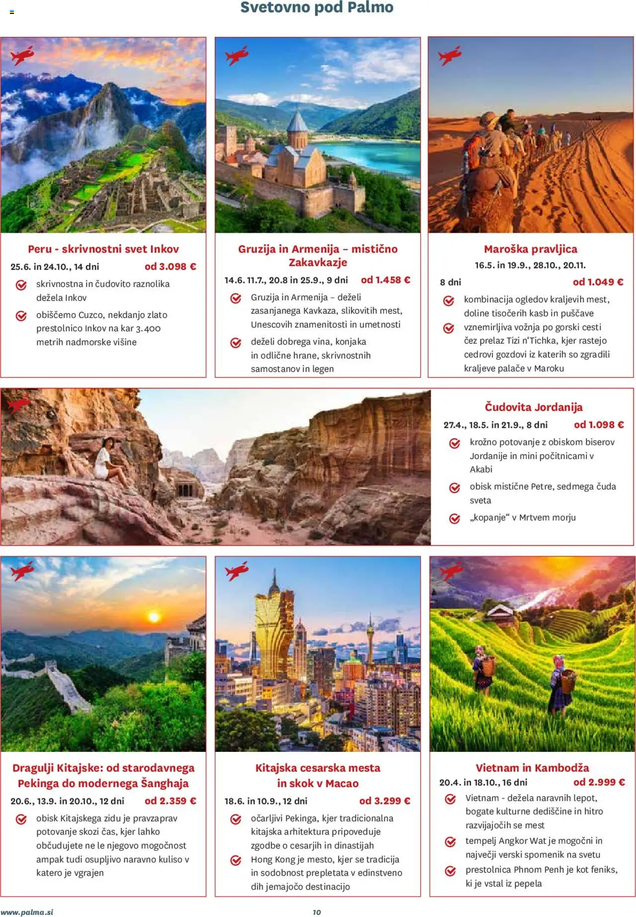 Palma katalog največja izbira potovanj │ velja od 01.02.2025 | Stran: 10