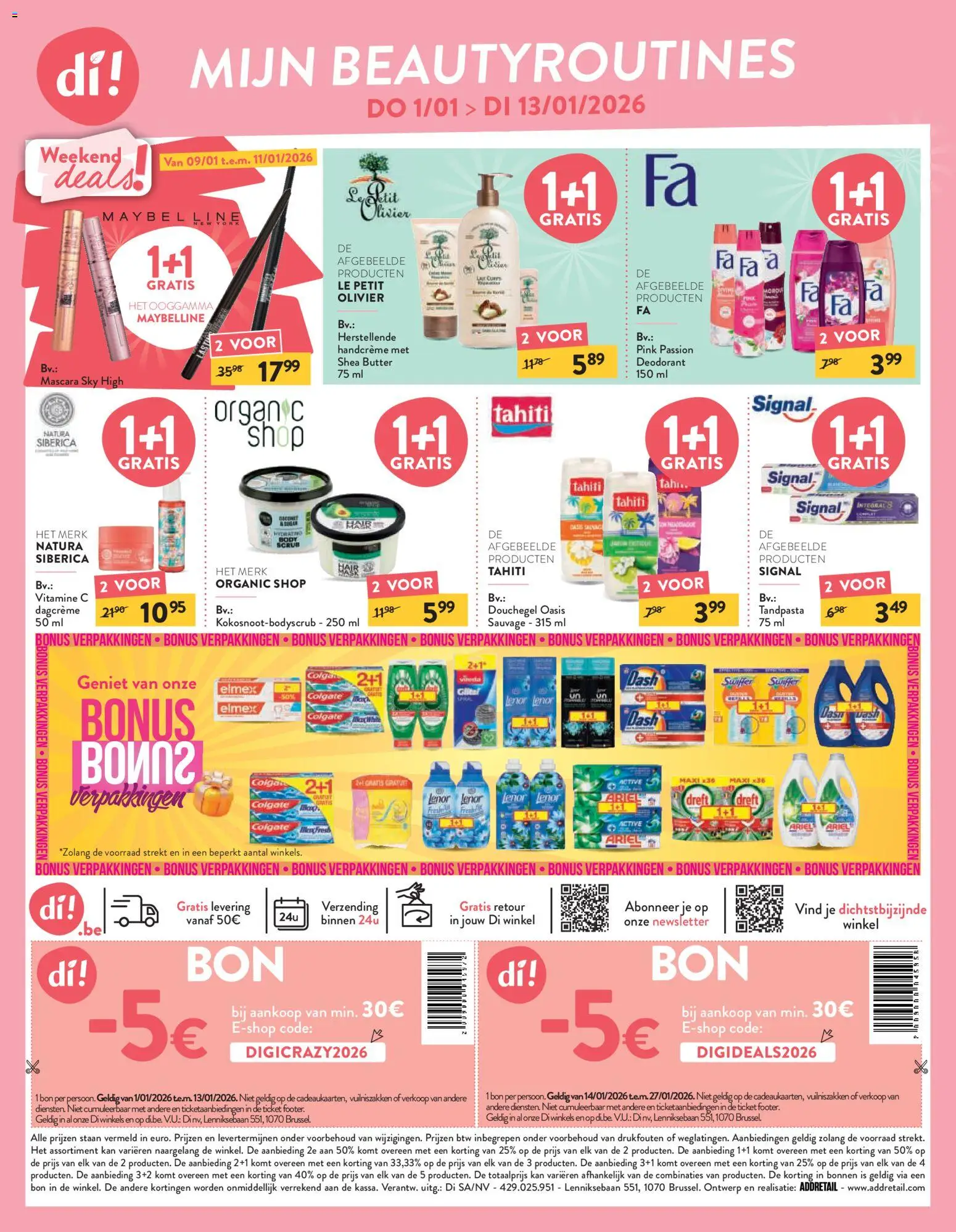 {H1} | Pagina: 4 | Producten: Gel, Handcrème, Douchegel, Kan