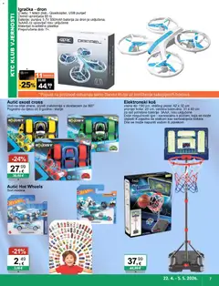KTC Katalog igračke i tekstil - Pregled kataloga iz trgovine KTC, vrijedi od 22.04.2026 | Stranica: 7