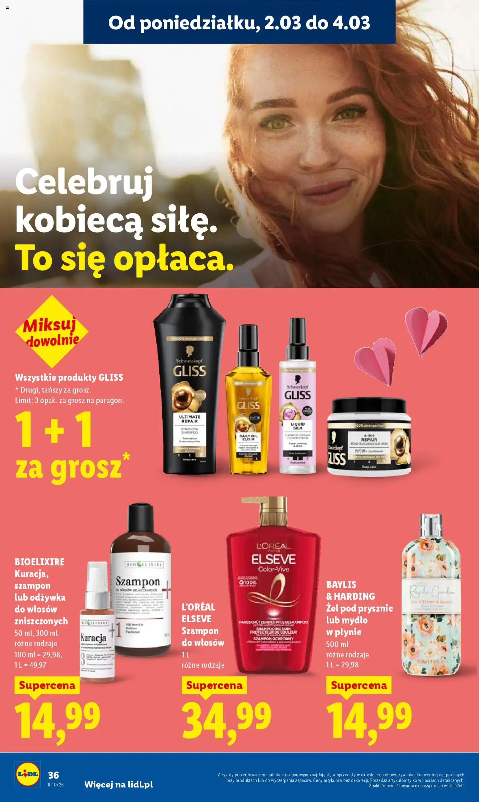 Lidl Polsko leták od 02.03.2026 | Strana: 36 | Produkty: Mýdlo