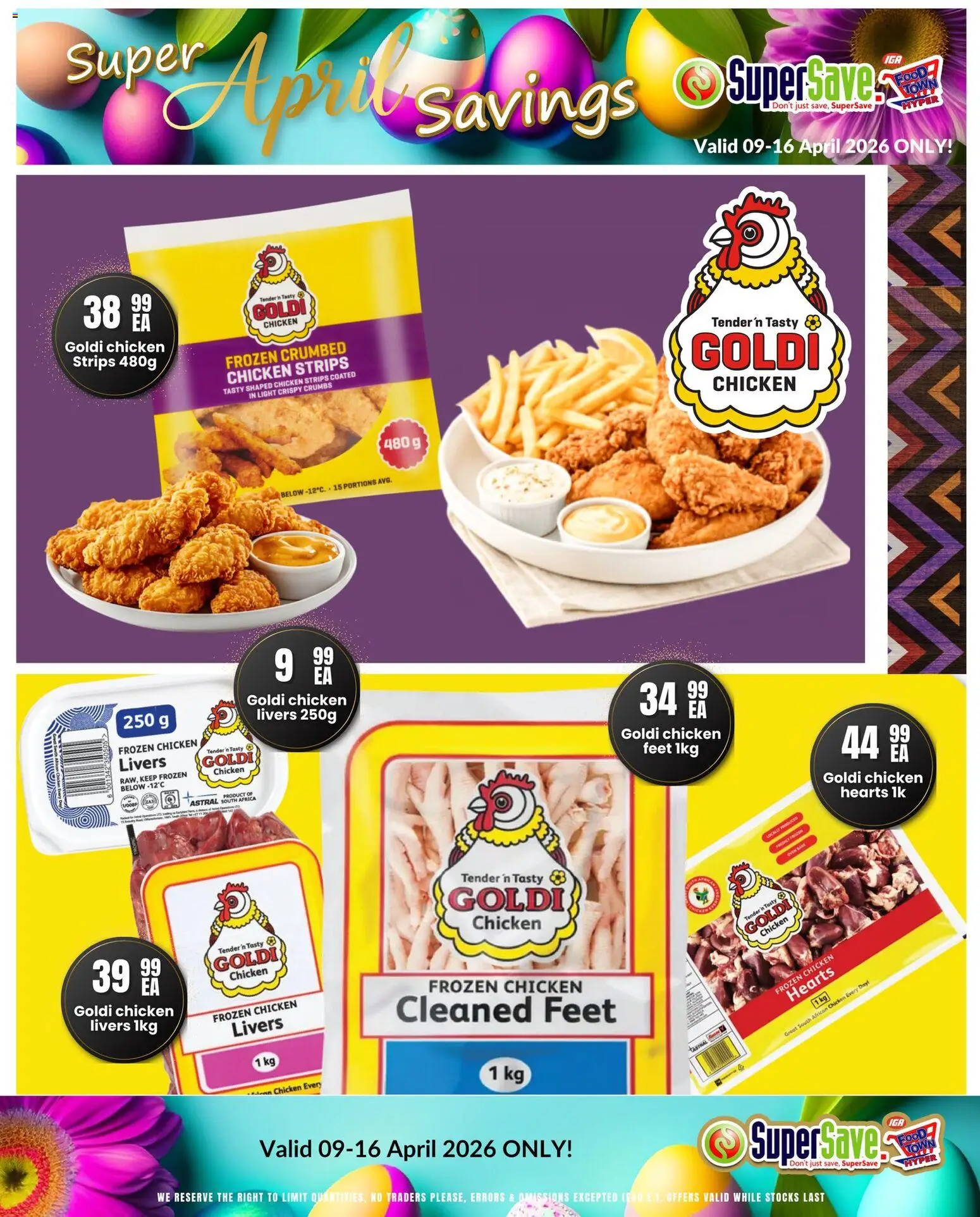 New Super Save catalogue – valid from 09.04.2026 | Page: 17 | Products: Oven, Light, Chicken