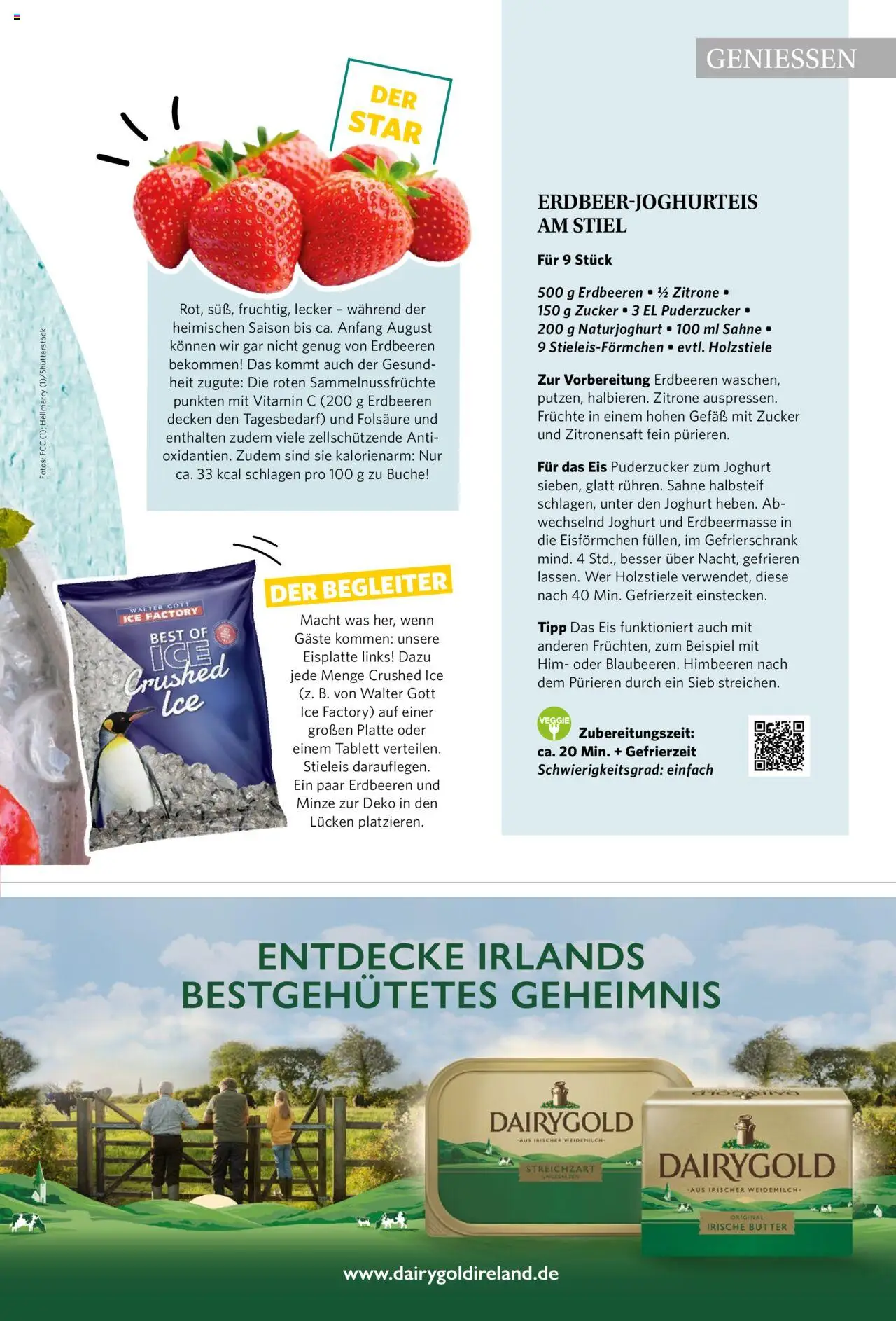 Combi - myTime Juni 2025 - gültig ab dem 01.06.2025 | Seite: 51 | Produkte: Himbeeren, Zucker, Sahne, Eis