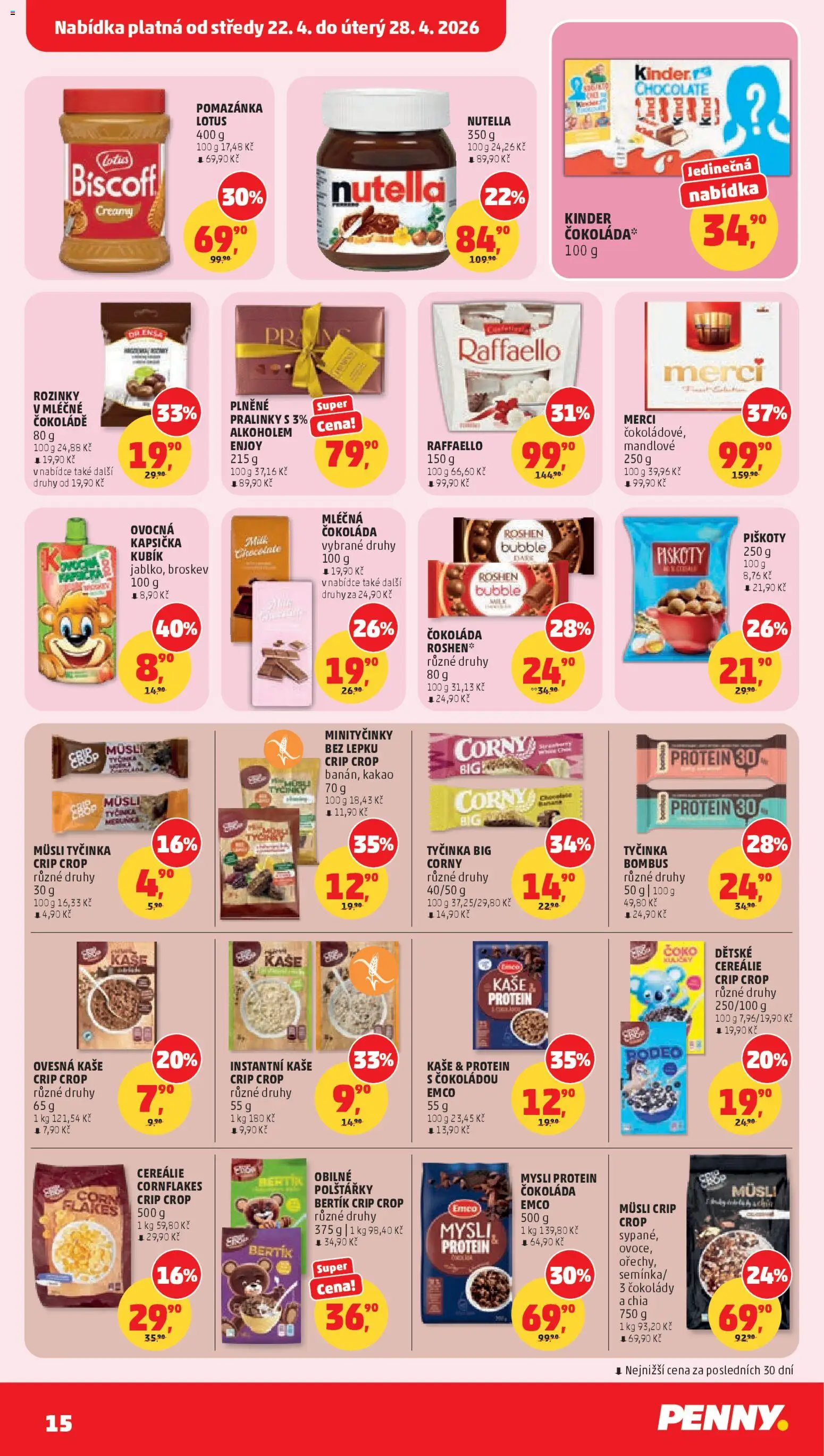 Penny Market leták od 22.04.2026 | Strana: 15