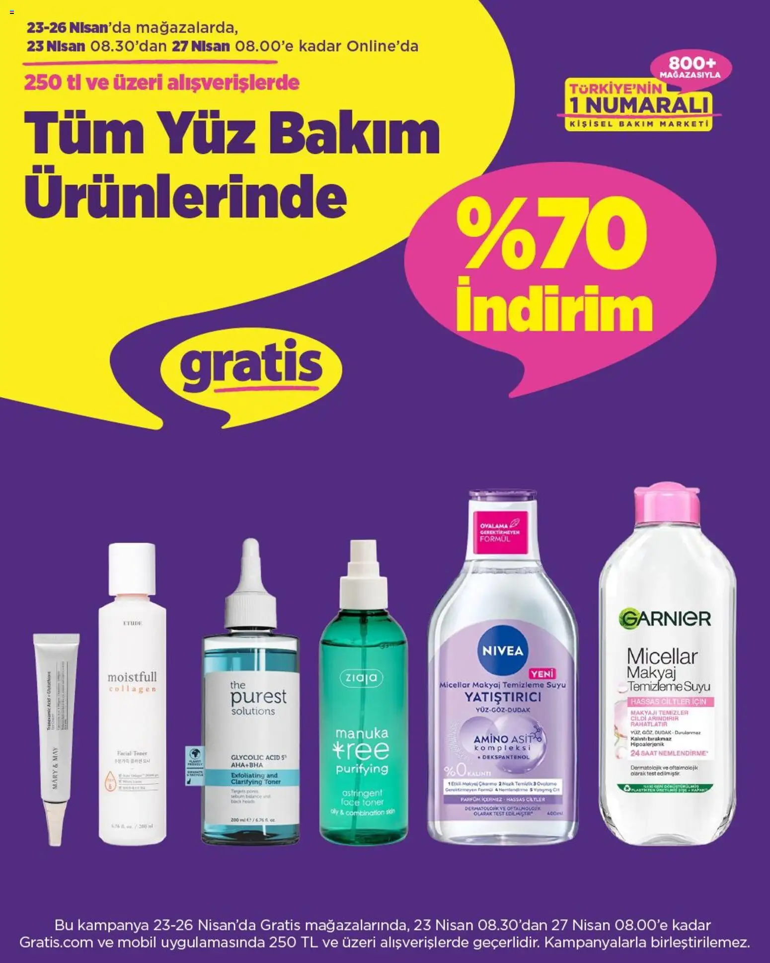 Gratis İndirim - 23.04.2026 tarihinden itibaren geçerlidir | Sayfa: 8 | Ürünler: Parfüm, Makyaj, Saat, Toner