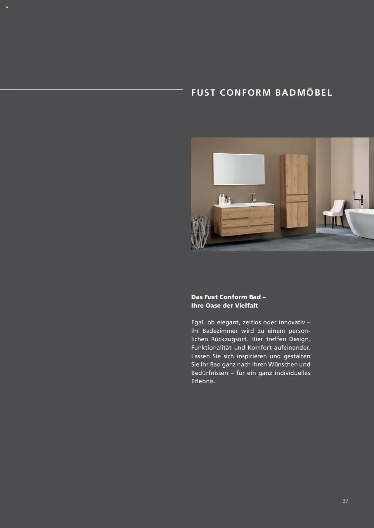 Fust Badezimmermagazin ab 05.05.2025 | Seite: 37 | Produkte: Bad
