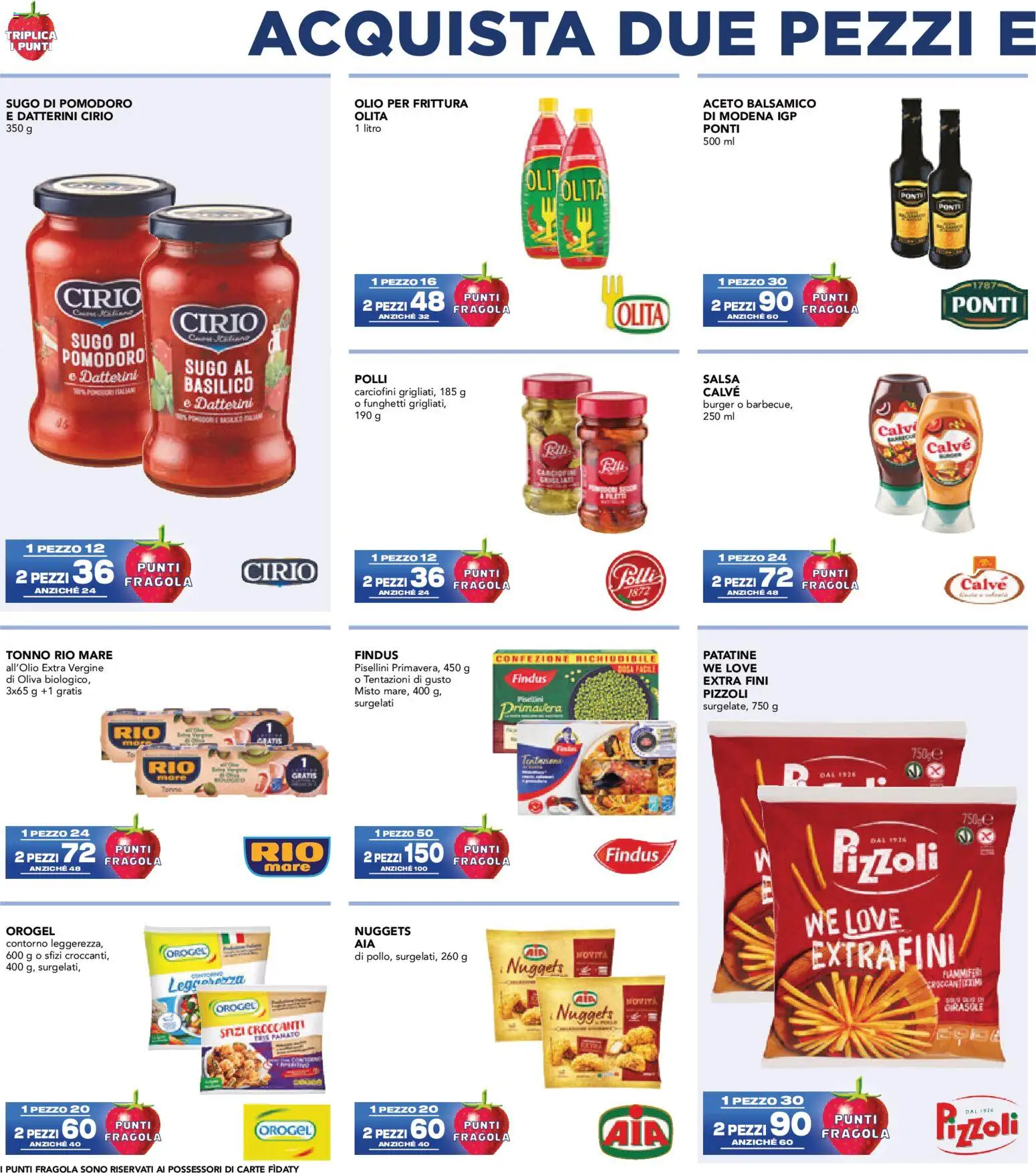 Volantino Esselunga S del 26.02.2026 | Pagina: 22 | Prodotti: Nuggets, Pomodoro, Aceto, Sugo