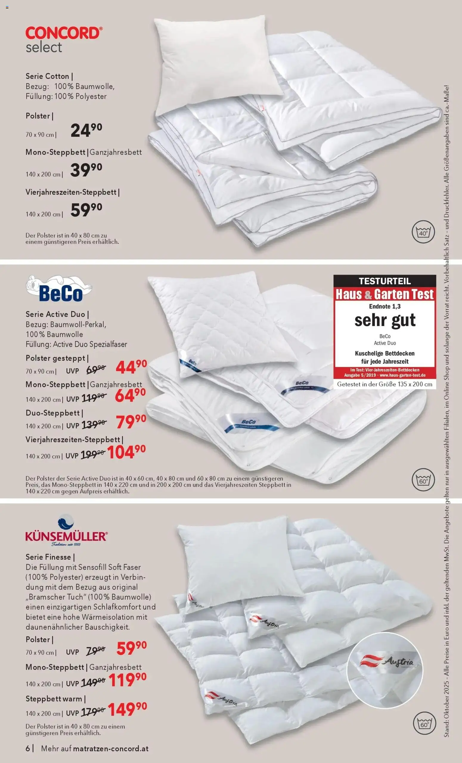 Matratzen Concord Black Friday gültig ab 29.10.2025 | Seite: 6