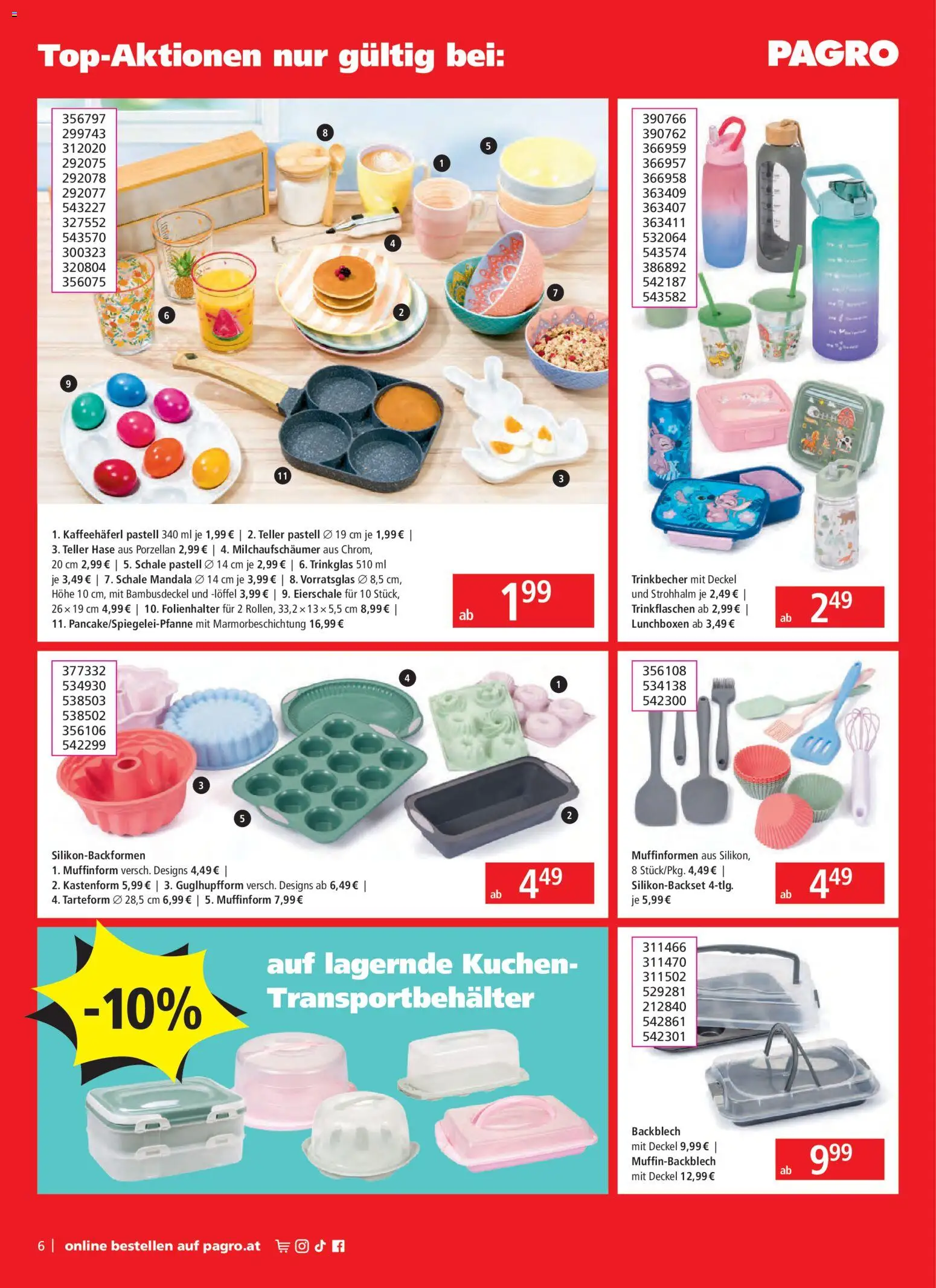 Pagro-Diskont Flugblatt gültig ab 12.03.2026 | Seite: 6